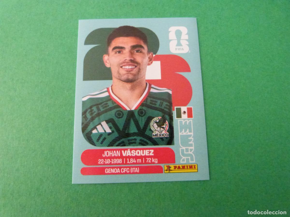 Cromos de f&uacute;tbol: CROMO FUTBOL VASQUEZ MEXICO SIN PEGAR N&ordm; 3 MEX 3 MUNDIAL 2026 PANINI