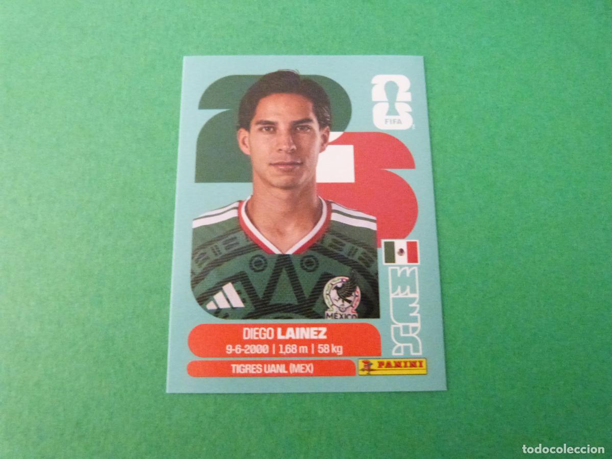 Cromos de f&uacute;tbol: CROMO FUTBOL LAINEZ MEXICO SIN PEGAR N&ordm; 8 MEX 8 MUNDIAL 2026 PANINI
