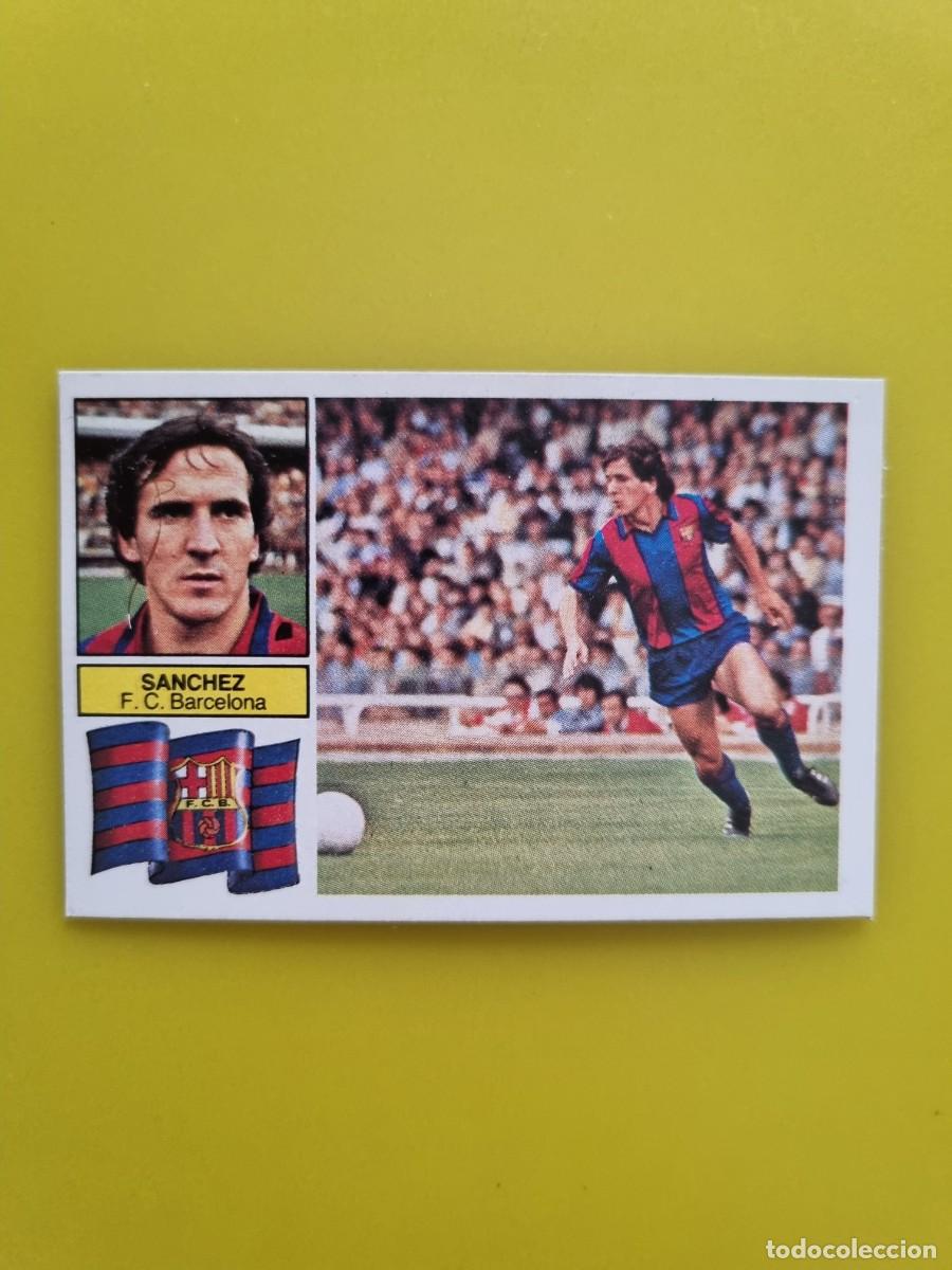 Cromos de f&uacute;tbol: CROMO DE F&Uacute;TBOL LIGA ESTE 82 83 1982 1983 SANCHEZ DESPEGADO BARCELONA AR926
