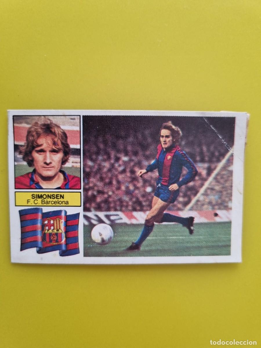Cromos de f&uacute;tbol: CROMO DE F&Uacute;TBOL LIGA ESTE 82 83 1982 1983 SIMONSEN DESPEGADO BARCELONA AR926