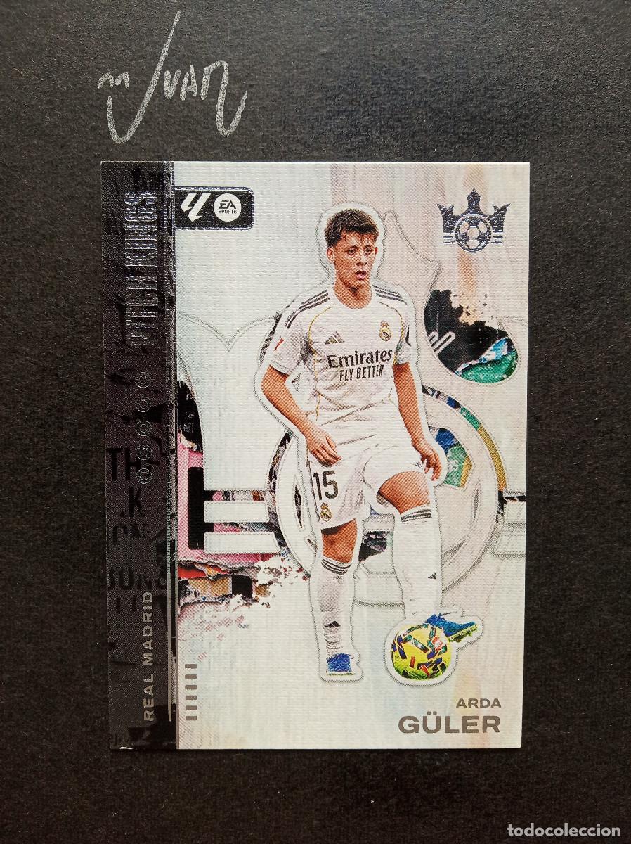 Cromos de f&uacute;tbol: N&ordm; 9 ARDA GULER REAL MADRID TURQUIA ⚽ PANINI &reg; AMERICA PITCH KINGS 2025 2026 LIGA FUTBOL 25 26