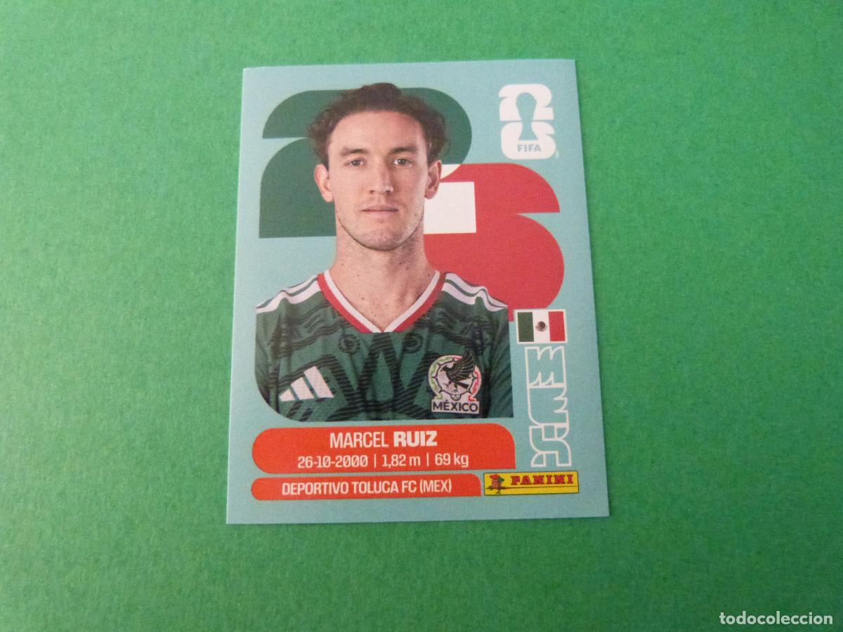 Cromos de f&uacute;tbol: CROMO FUTBOL RUIZ MEXICO SIN PEGAR N&ordm; 12 MEX 12 MUNDIAL 2026 PANINI