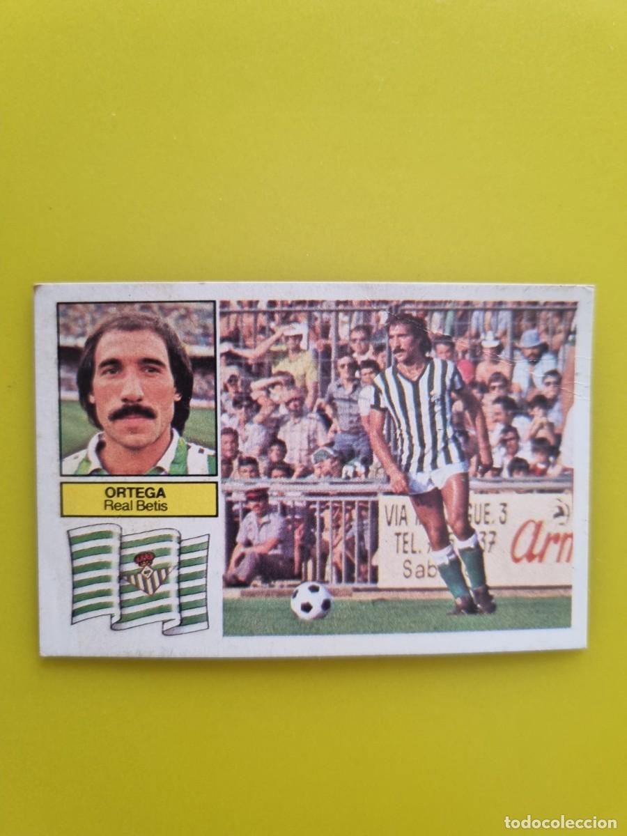 Cromos de f&uacute;tbol: CROMO DE F&Uacute;TBOL LIGA ESTE 82 83 1982 1983 ORTEGA DESPEGADO REAL BETIS AR926