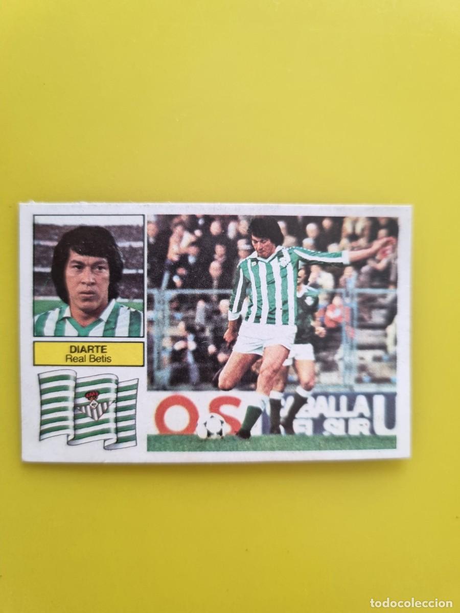 Football Stickers: CROMO DE F&Uacute;TBOL LIGA ESTE 82 83 1982 1983 DIARTE DESPEGADO REAL BETIS AR926