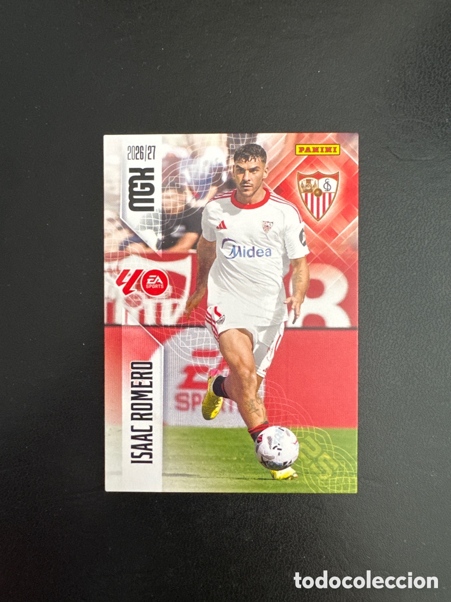 Football Stickers: ISAAC ROMERO SEVILLA NUMERO 342 MEGACRACKS 2026 2027