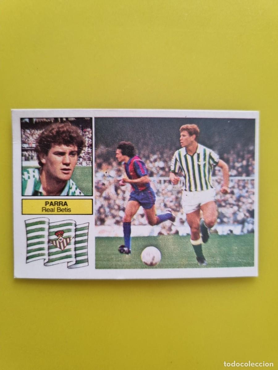 Football Stickers: CROMO DE F&Uacute;TBOL LIGA ESTE 82 83 1982 1983 PARRA DESPEGADO REAL BETIS AR926