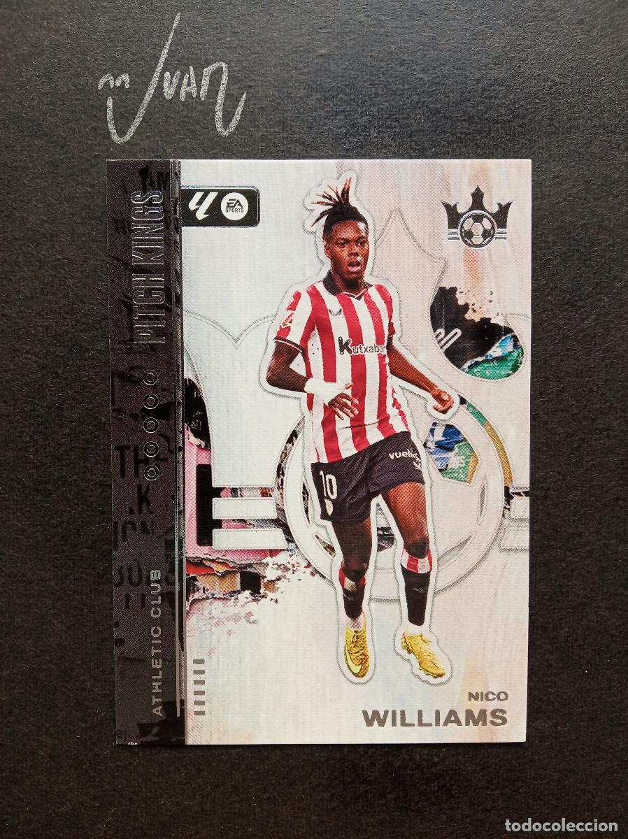 Football Stickers: N&ordm; 17 NICO WILLIAMS ATHLETIC CLUB BILBAO ESPA&Ntilde;A ⚽ PANINI &reg; AMERICA PITCH KINGS 2025 2026 LIGA 25 26