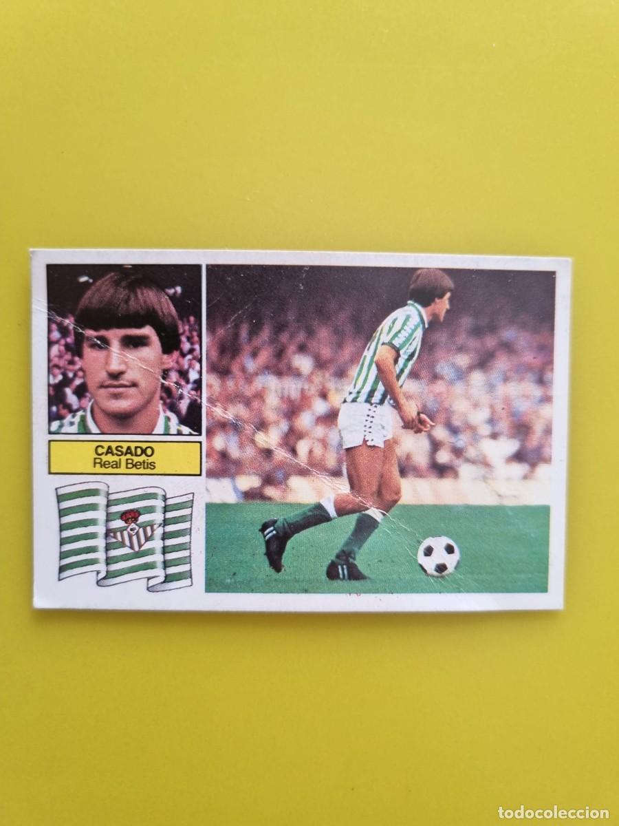 Football Stickers: CROMO DE F&Uacute;TBOL LIGA ESTE 82 83 1982 1983 CASADO DESPEGADO REAL BETIS AR926