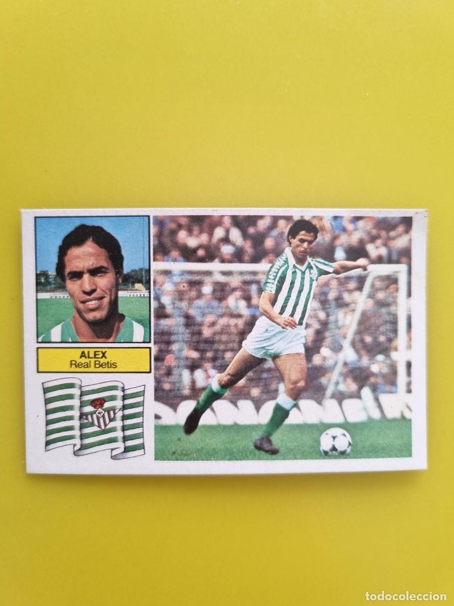 Cromos de Futebol: CROMO DE F&Uacute;TBOL LIGA ESTE 82 83 1982 1983 ALEX DESPEGADO REAL BETIS AR926
