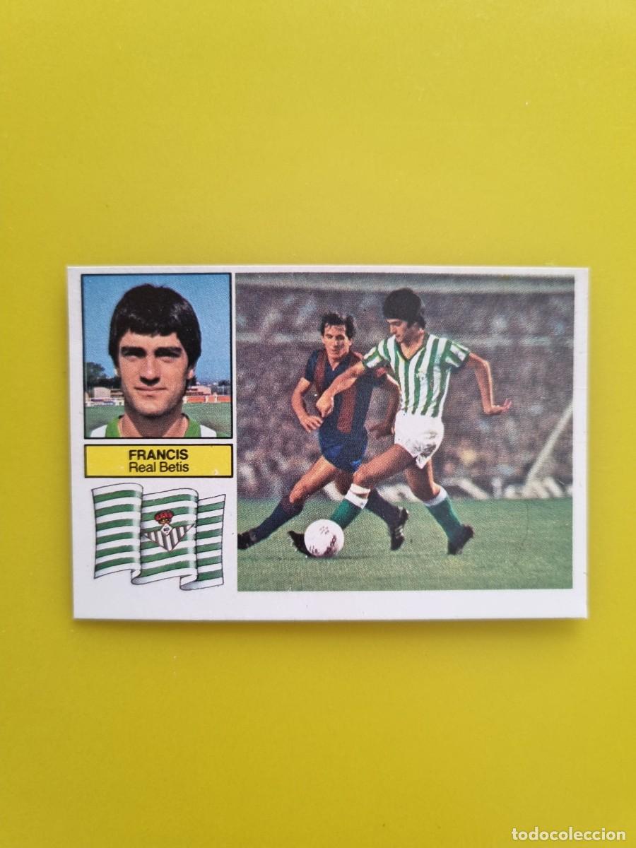 Cromos de Futebol: CROMO DE F&Uacute;TBOL LIGA ESTE 82 83 1982 1983 FRANCIS DESPEGADO REAL BETIS AR926