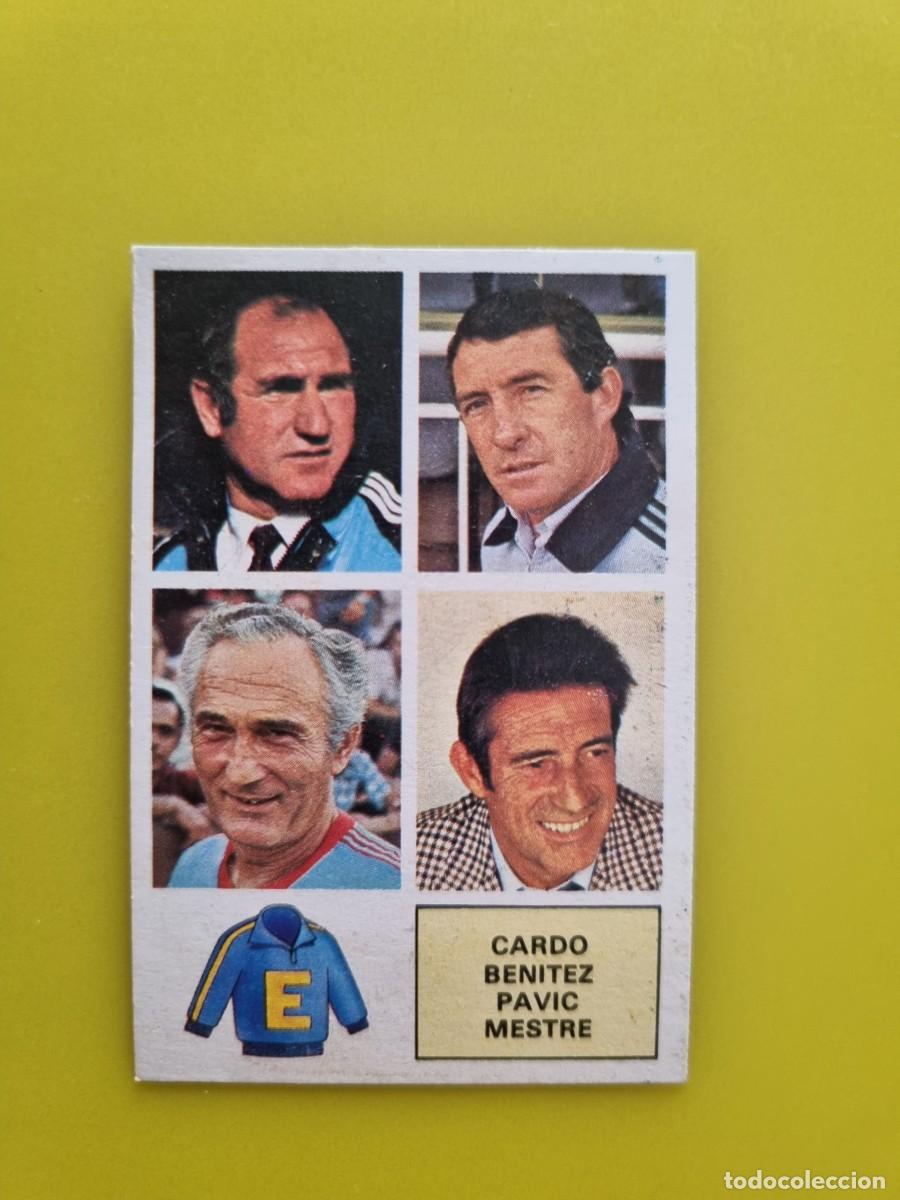 Fu&szlig;ball-Sticker: CROMO DE F&Uacute;TBOL LIGA ESTE 82 83 1982 1983 ENTRENADORES DESPEGADO AR926