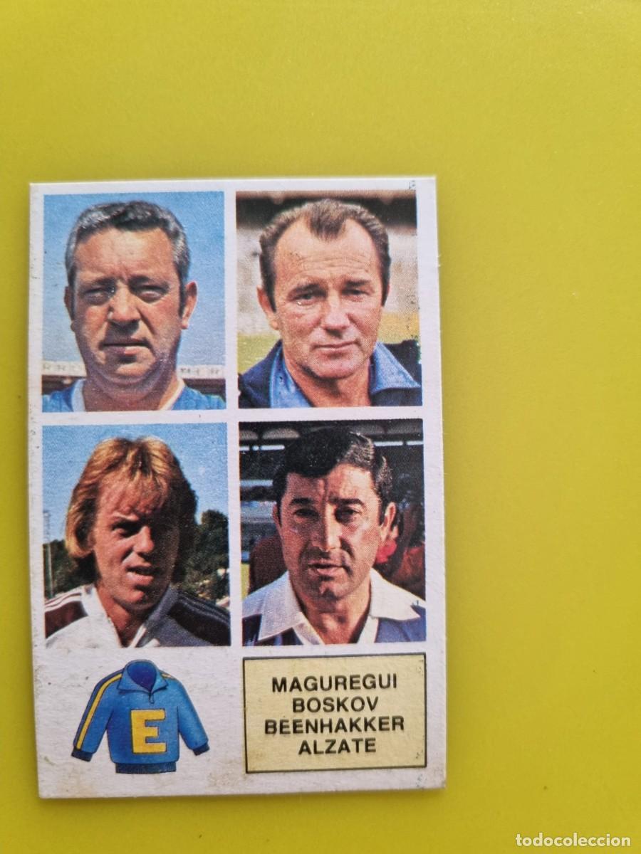 Cromos de f&uacute;tbol: CROMO DE F&Uacute;TBOL LIGA ESTE 82 83 1982 1983 ENTRENADORES DESPEGADO AR926
