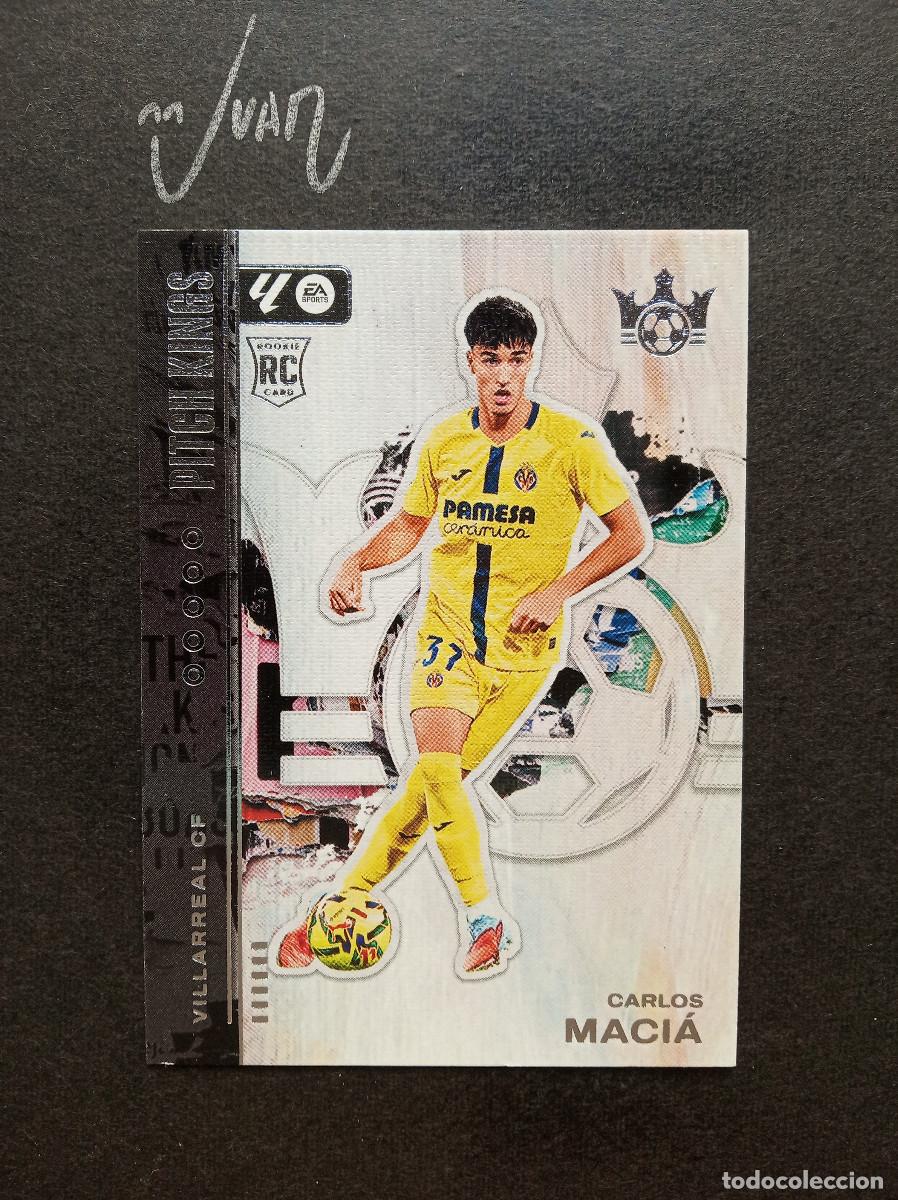 Cromos de f&uacute;tbol: N&ordm; 25 ROOKIE CARLOS MACIA VILLARREAL CF ⚽ PANINI &reg; AMERICA PITCH KINGS 2025 2026 LIGA FUTBOL 25 26
