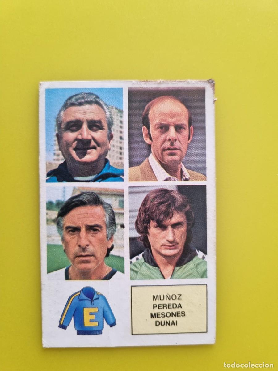 Cromos de f&uacute;tbol: CROMO DE F&Uacute;TBOL LIGA ESTE 82 83 1982 1983 ENTRENADORES DESPEGADO AR926