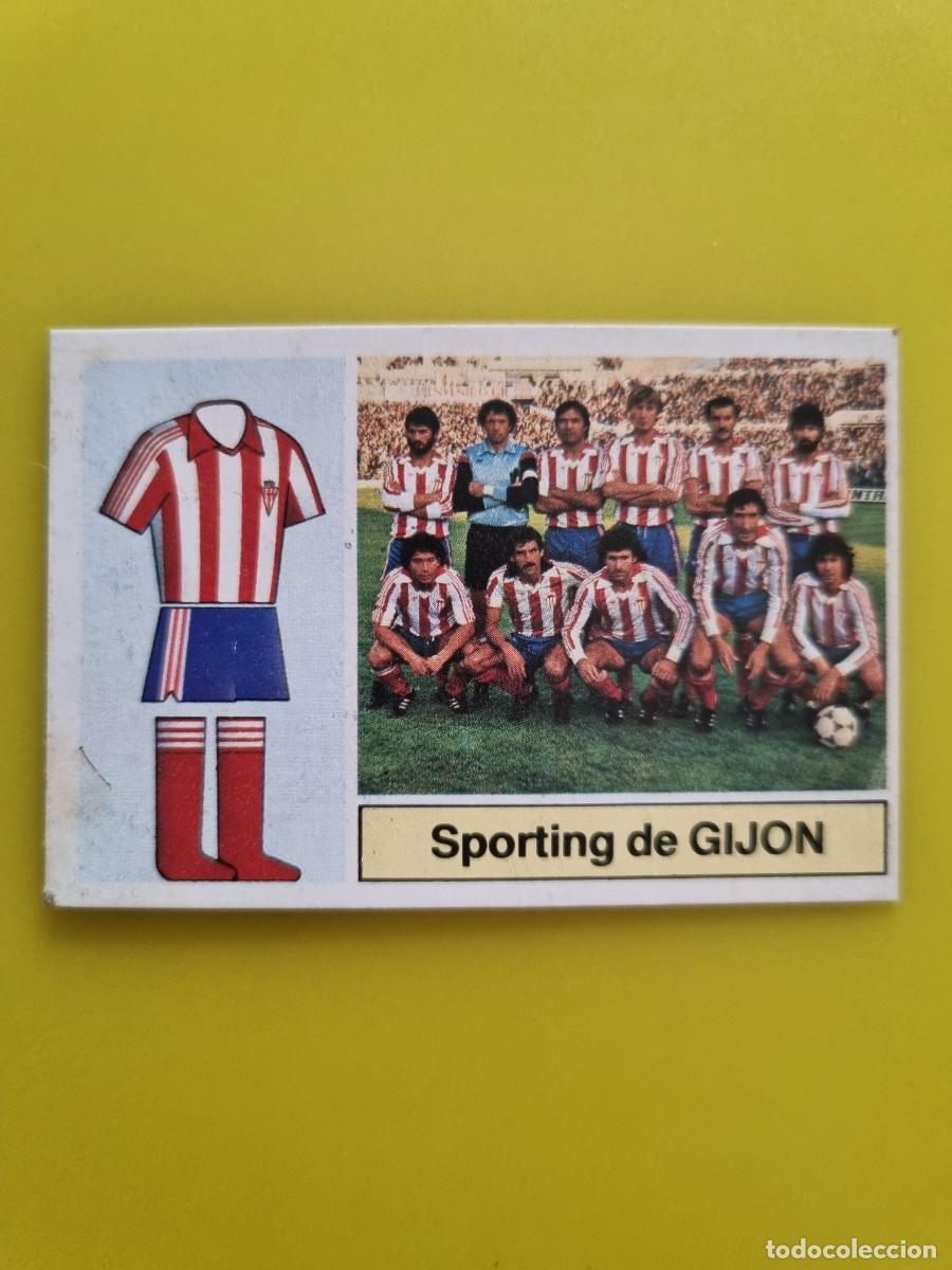 Cromos de f&uacute;tbol: CROMO DE F&Uacute;TBOL LIGA ESTE 82 83 1982 1983 ALINEACIONES SPORTING GIJ&Oacute;N DESPEGADO AR926