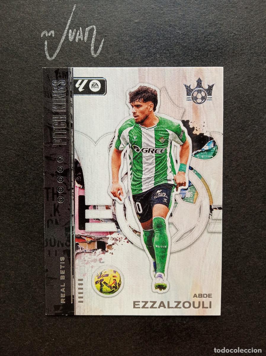 Cromos de f&uacute;tbol: N&ordm; 27 ABDE EZZALZOULI REAL BETIS MARRUECOS⚽ PANINI &reg; AMERICA PITCH KINGS 2025 2026 LIGA FUTBOL 25 26