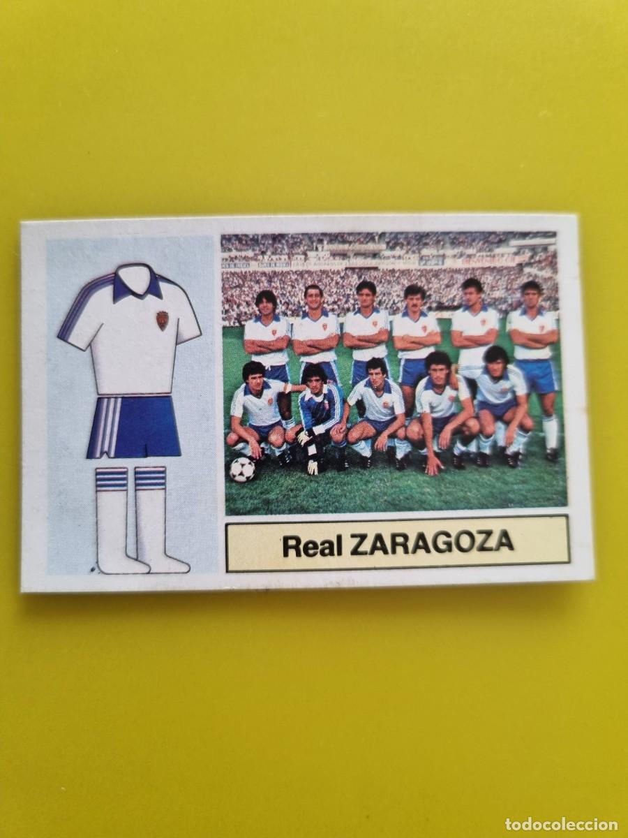 Cromos de f&uacute;tbol: CROMO DE F&Uacute;TBOL LIGA ESTE 82 83 1982 1983 ALINEACIONES REAL ZARAGOZA DESPEGADO AR926