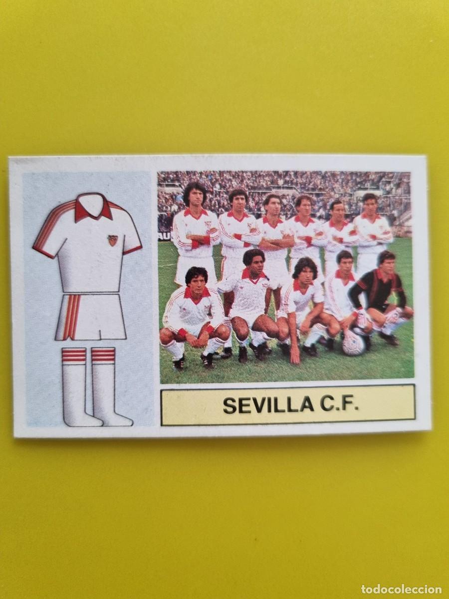 Cromos de f&uacute;tbol: CROMO DE F&Uacute;TBOL LIGA ESTE 82 83 1982 1983 ALINEACIONES SEVILLA CF DESPEGADO AR926