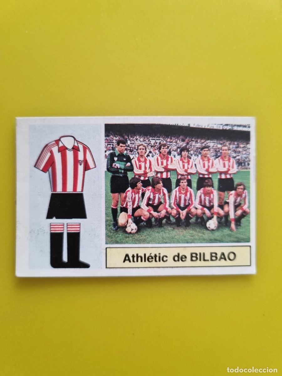 Cromos de f&uacute;tbol: CROMO DE F&Uacute;TBOL LIGA ESTE 82 83 1982 1983 ALINEACIONES ATHLETIC DE BILBAO DESPEGADO AR926