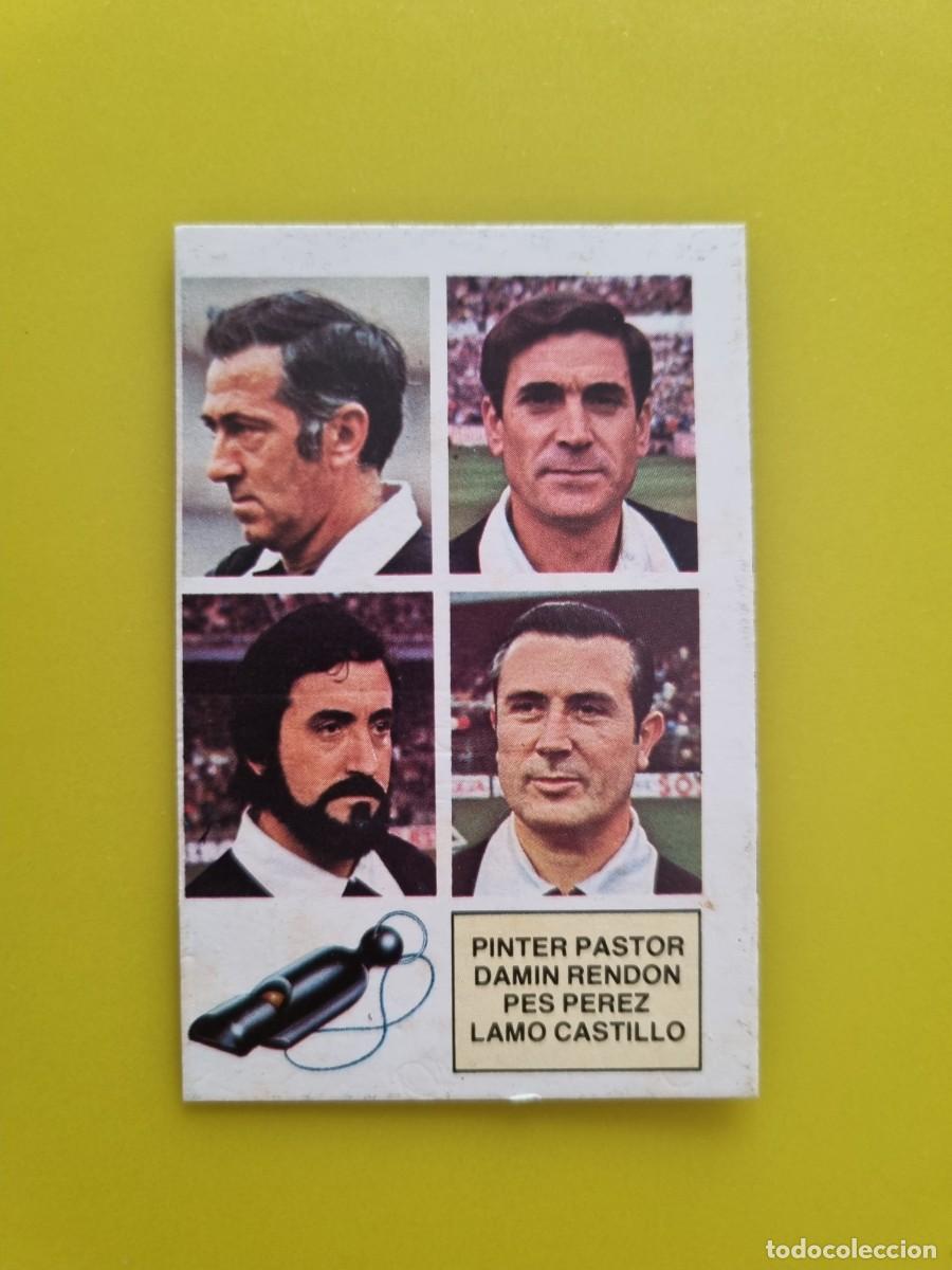 Fu&szlig;ball-Sticker: CROMO DE F&Uacute;TBOL LIGA ESTE 82 83 1982 1983 ARBITROS DESPEGADO AR926