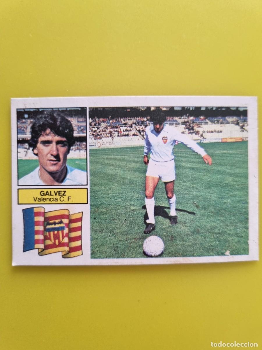 Cromos de f&uacute;tbol: CROMO DE F&Uacute;TBOL LIGA ESTE 82 83 1982 1983 GALVEZ DESPEGADO VALENCIA CF AR926