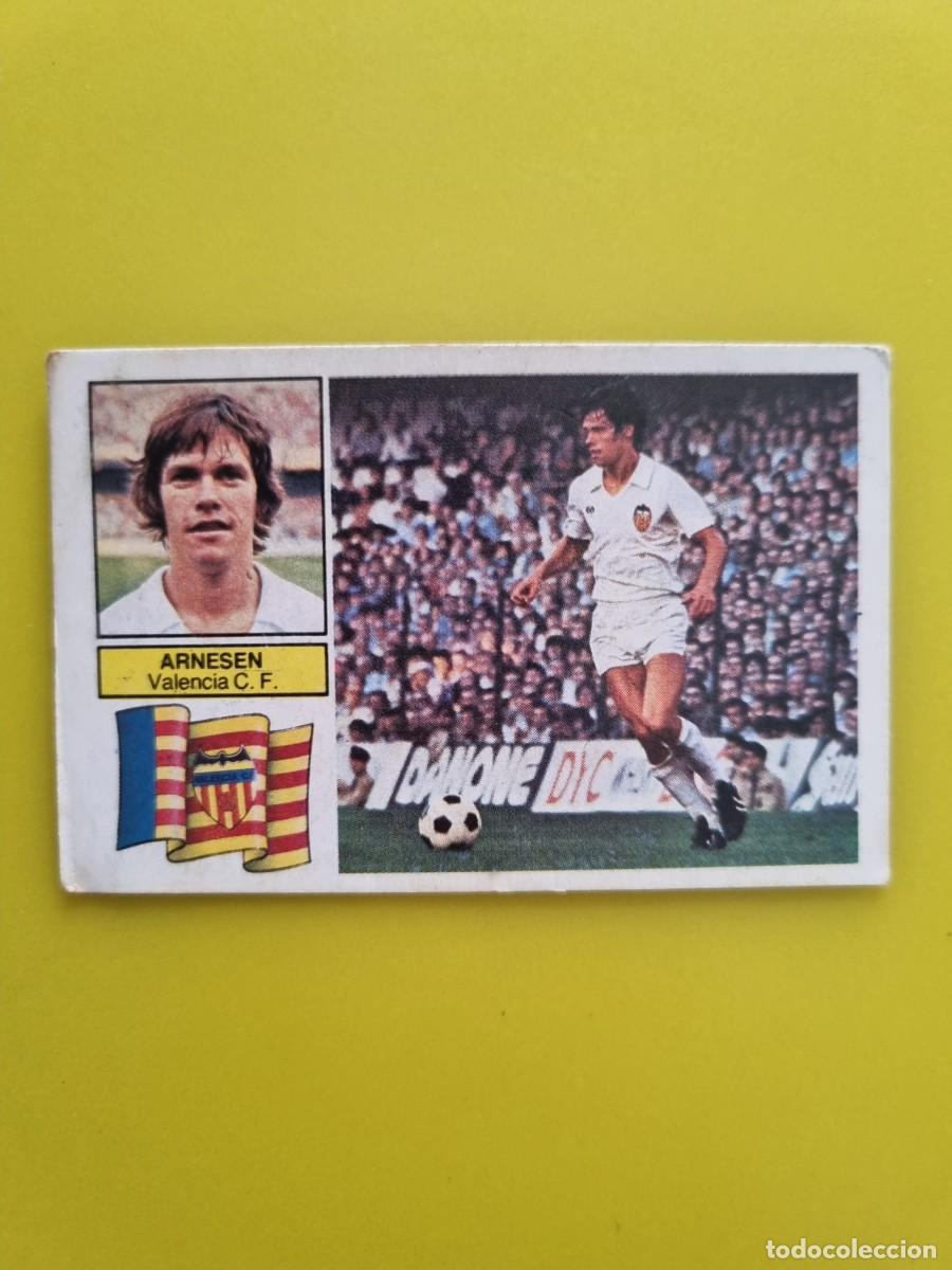 Cromos de f&uacute;tbol: CROMO DE F&Uacute;TBOL LIGA ESTE 82 83 1982 1983 ARNESEN DESPEGADO VALENCIA CF AR926