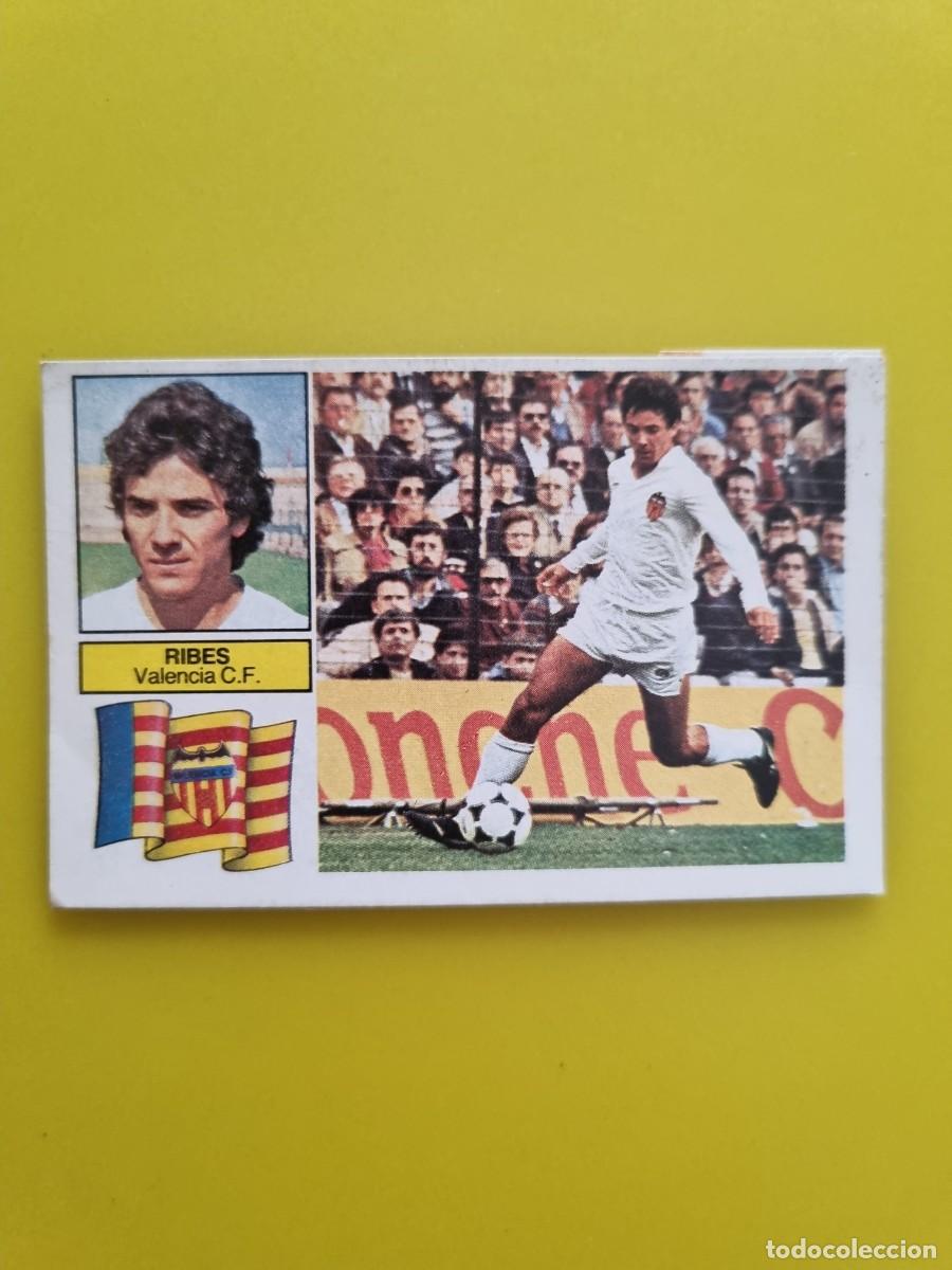 Cromos de f&uacute;tbol: CROMO DE F&Uacute;TBOL LIGA ESTE 82 83 1982 1983 RIBES DESPEGADO VALENCIA CF AR926