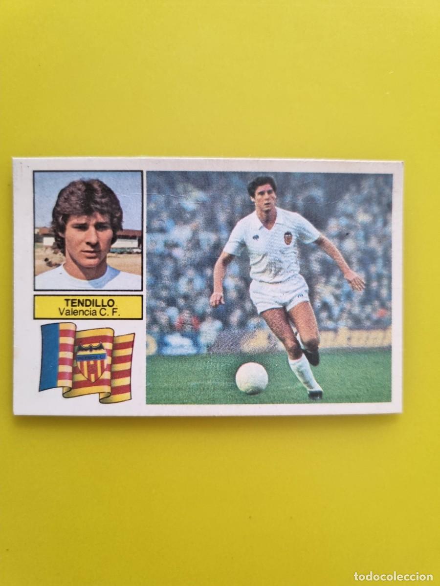 Cromos de f&uacute;tbol: CROMO DE F&Uacute;TBOL LIGA ESTE 82 83 1982 1983 TENDILLO DESPEGADO VALENCIA CF AR926