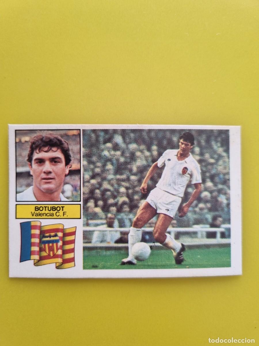 Cromos de f&uacute;tbol: CROMO DE F&Uacute;TBOL LIGA ESTE 82 83 1982 1983 BOTUBOT DESPEGADO VALENCIA CF AR926