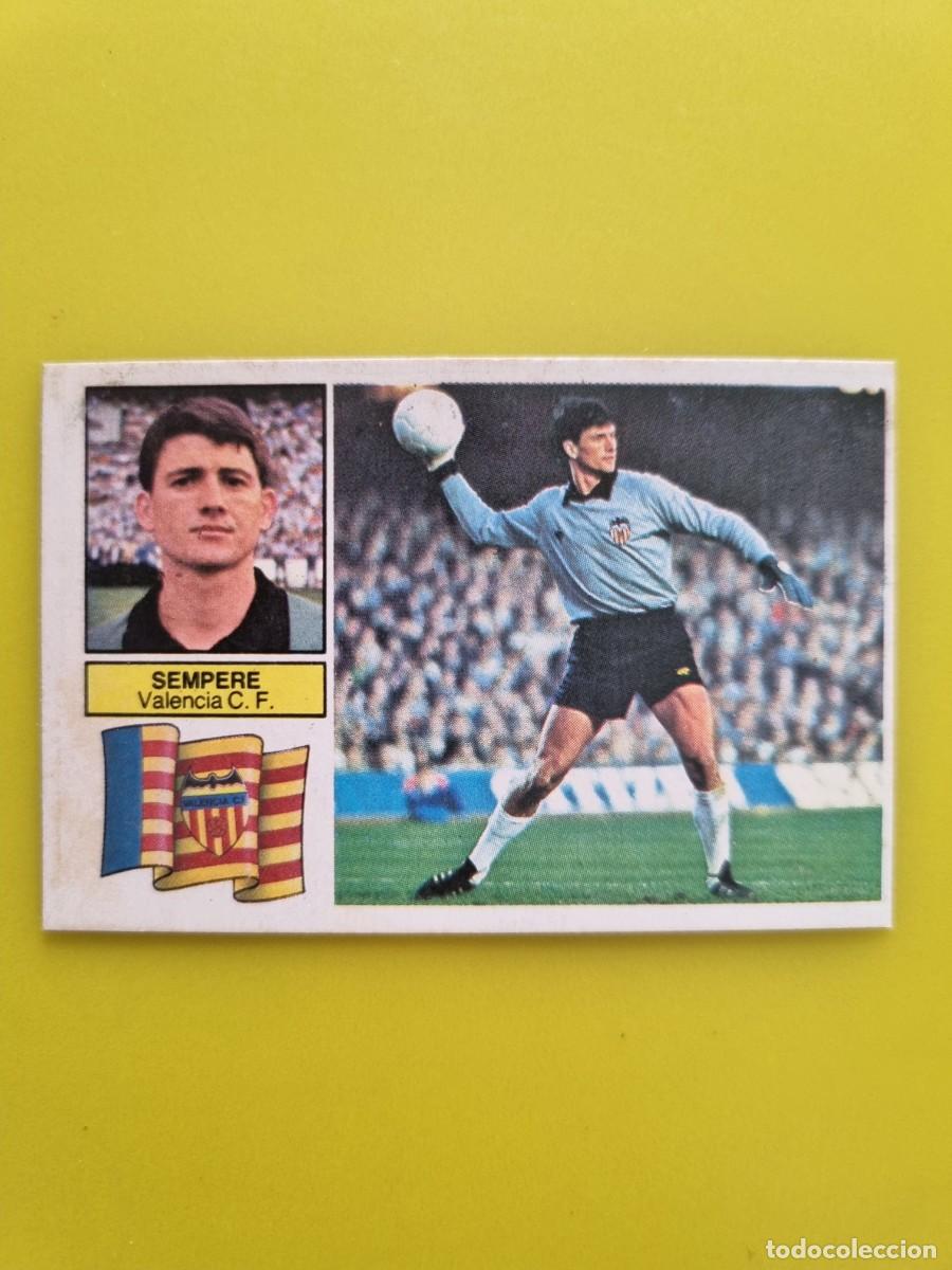 Cromos de f&uacute;tbol: CROMO DE F&Uacute;TBOL LIGA ESTE 82 83 1982 1983 SEMPERE DESPEGADO VALENCIA CF AR926