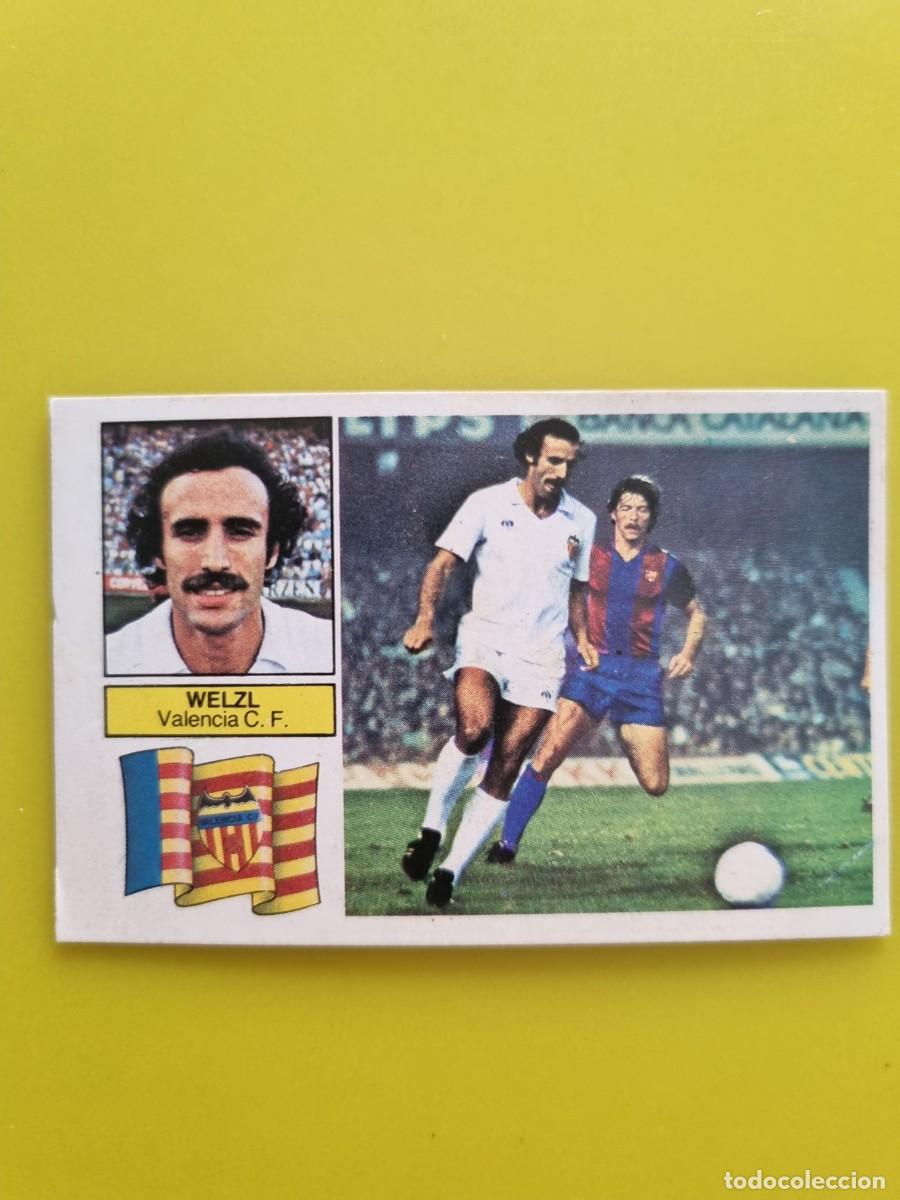 Cromos de f&uacute;tbol: CROMO DE F&Uacute;TBOL LIGA ESTE 82 83 1982 1983 WELZL DESPEGADO VALENCIA CF AR926