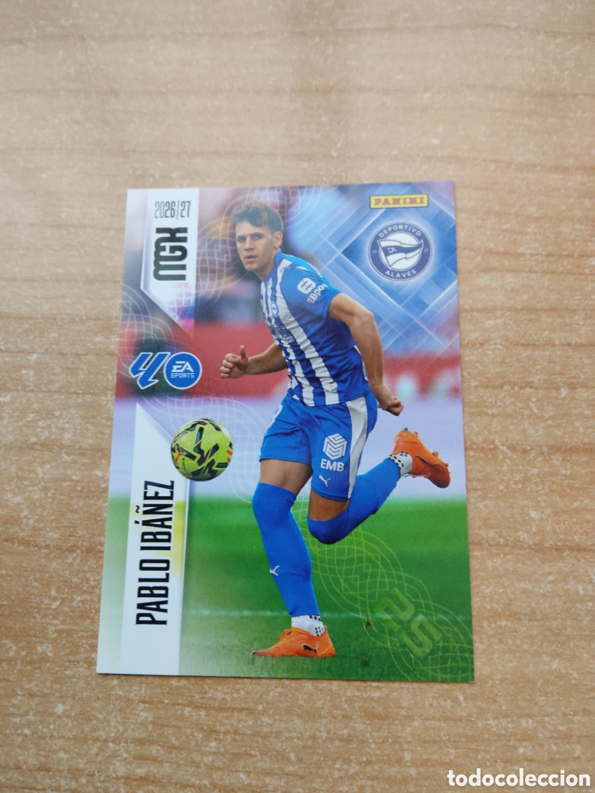 Cromos de f&uacute;tbol: 31 PABLO IBA&Ntilde;EZ ALAVES MEGACRACKS 2026 2027