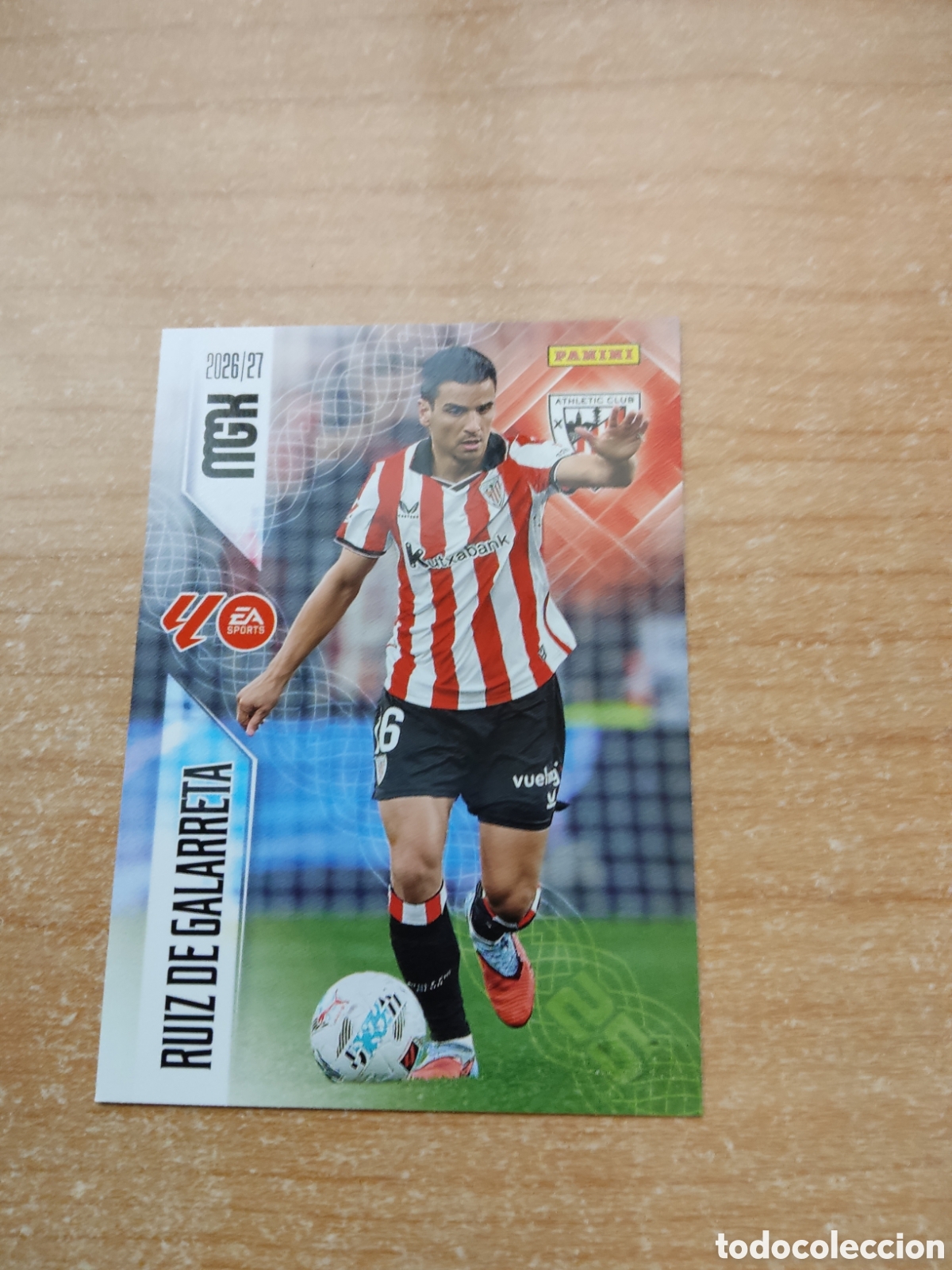 Cromos de f&uacute;tbol: 45 RUIZ DE GALARRETA ATHLETIC CLUB MEGACRACKS 2026 2027