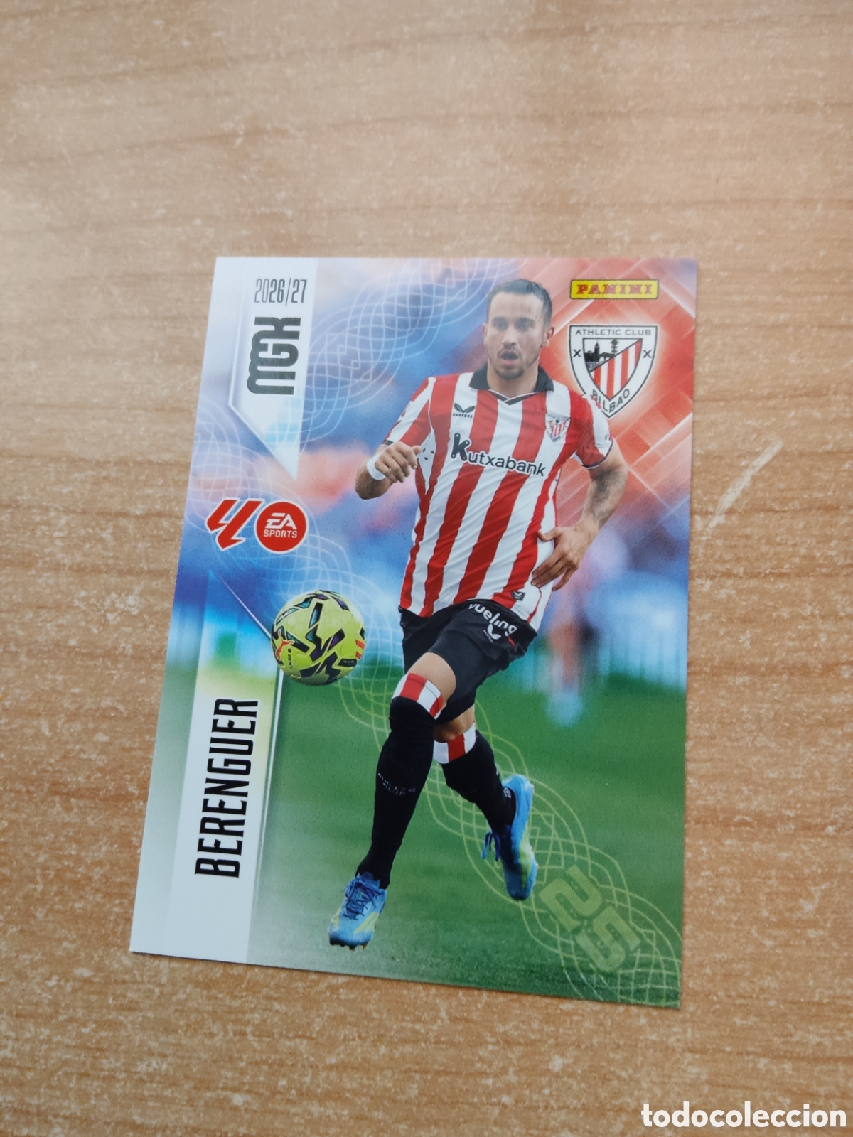Cromos de f&uacute;tbol: 50 BERENGUER ATHLETIC CLUB MEGACRACKS 2026 2027