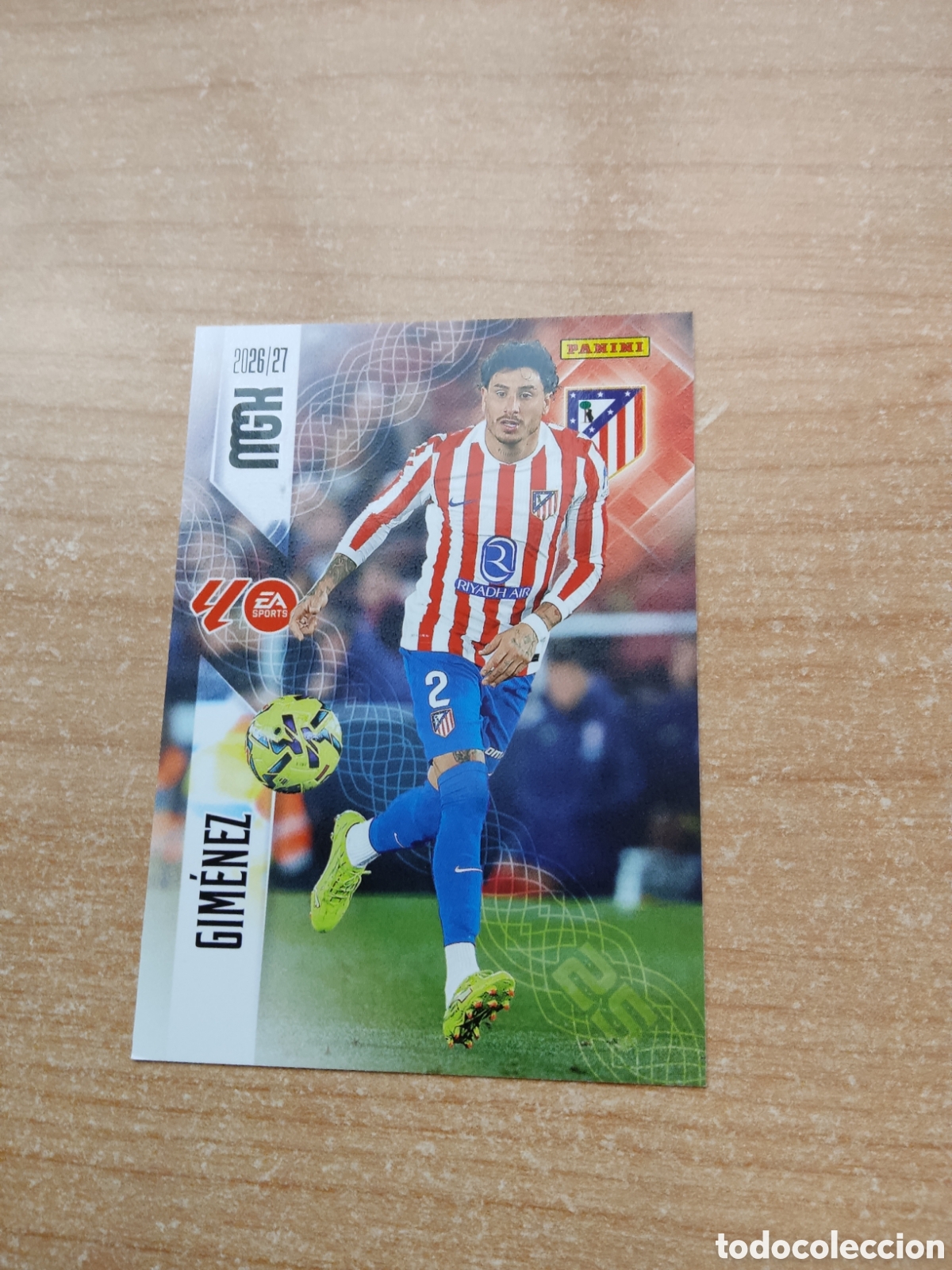 Cromos de f&uacute;tbol: 61 GIMENEZ ATLETICO MADRID MEGACRACKS 2026 2027
