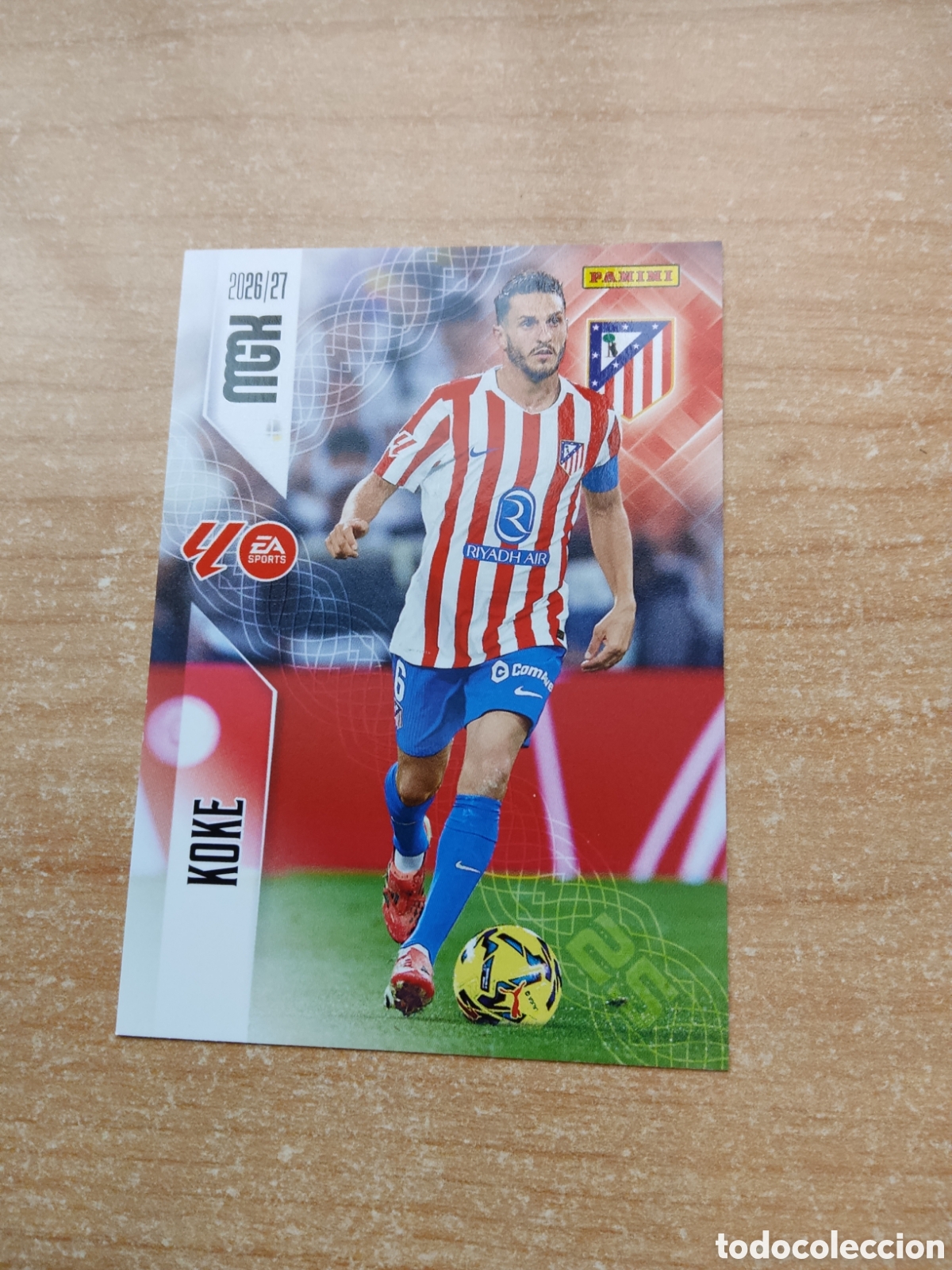 Cromos de f&uacute;tbol: 64 KOKE ATLETICO MADRID MEGACRACKS 2026 2027