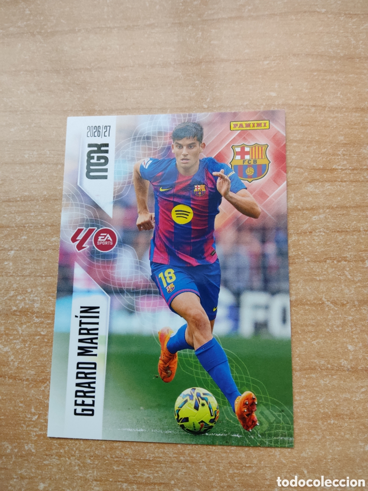 Cromos de f&uacute;tbol: 77 GERARD MARTIN BARCELONA MEGACRACKS 2026 2027