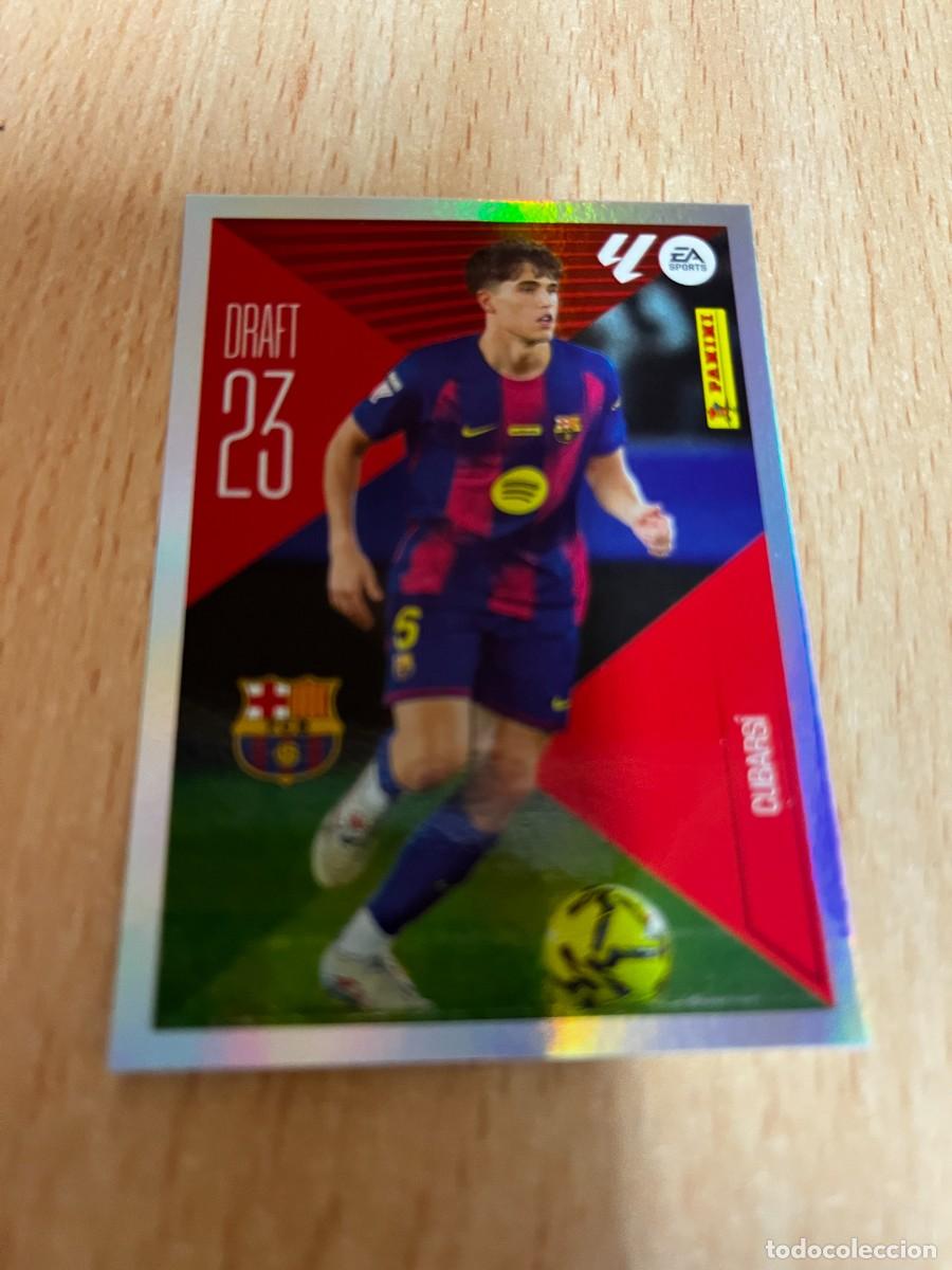Cromos de f&uacute;tbol: LIGA ESTE 2026 2027 26 27 PANINI N&ordm; 6 CURBASI BARCELONA DRAFT 23