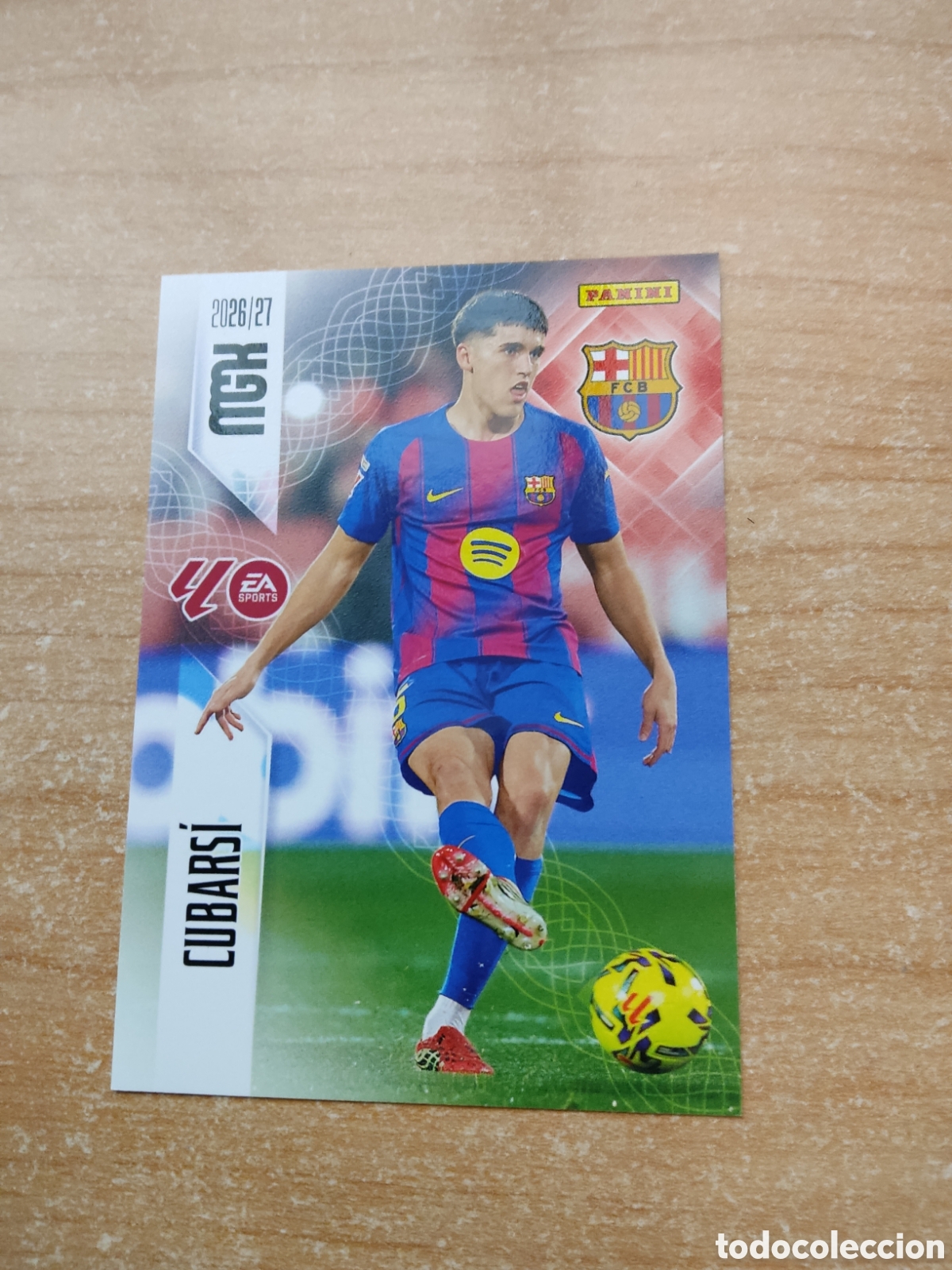 Cromos de f&uacute;tbol: 78 CUBARS&Iacute; BARCELONA MEGACRACKS 2026 2027