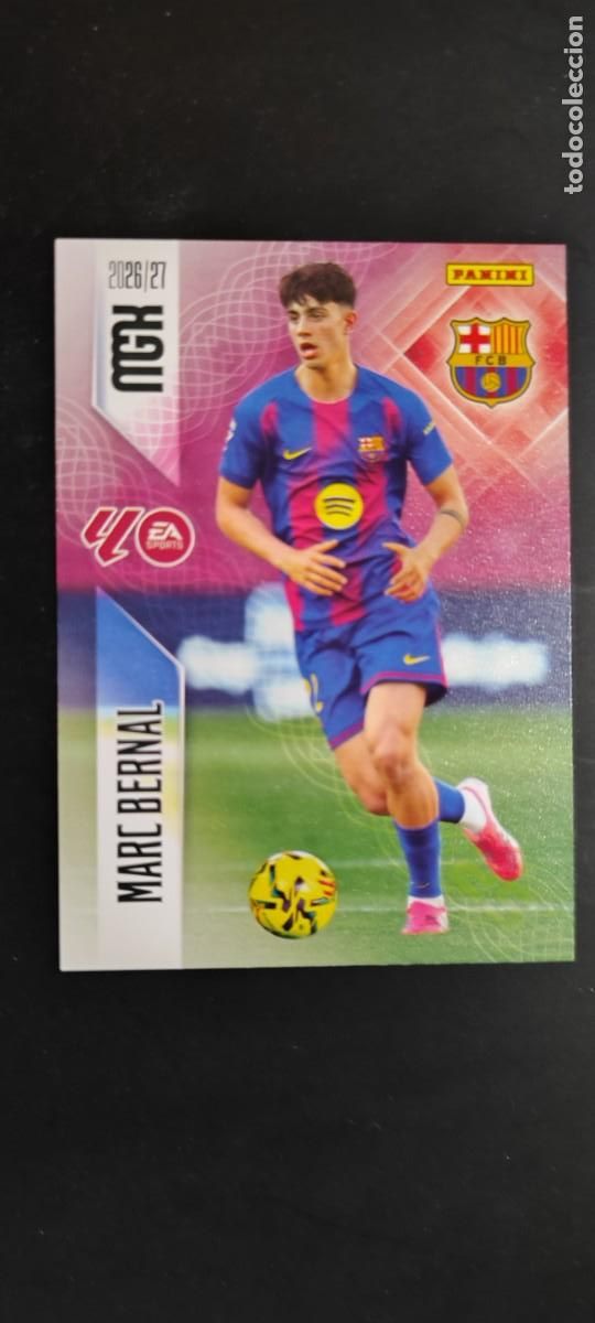Cromos de f&uacute;tbol: MEGACARCKS 26/27 CARD BASICA MARC BRENAL FC BARCELONA # 83 PANINI