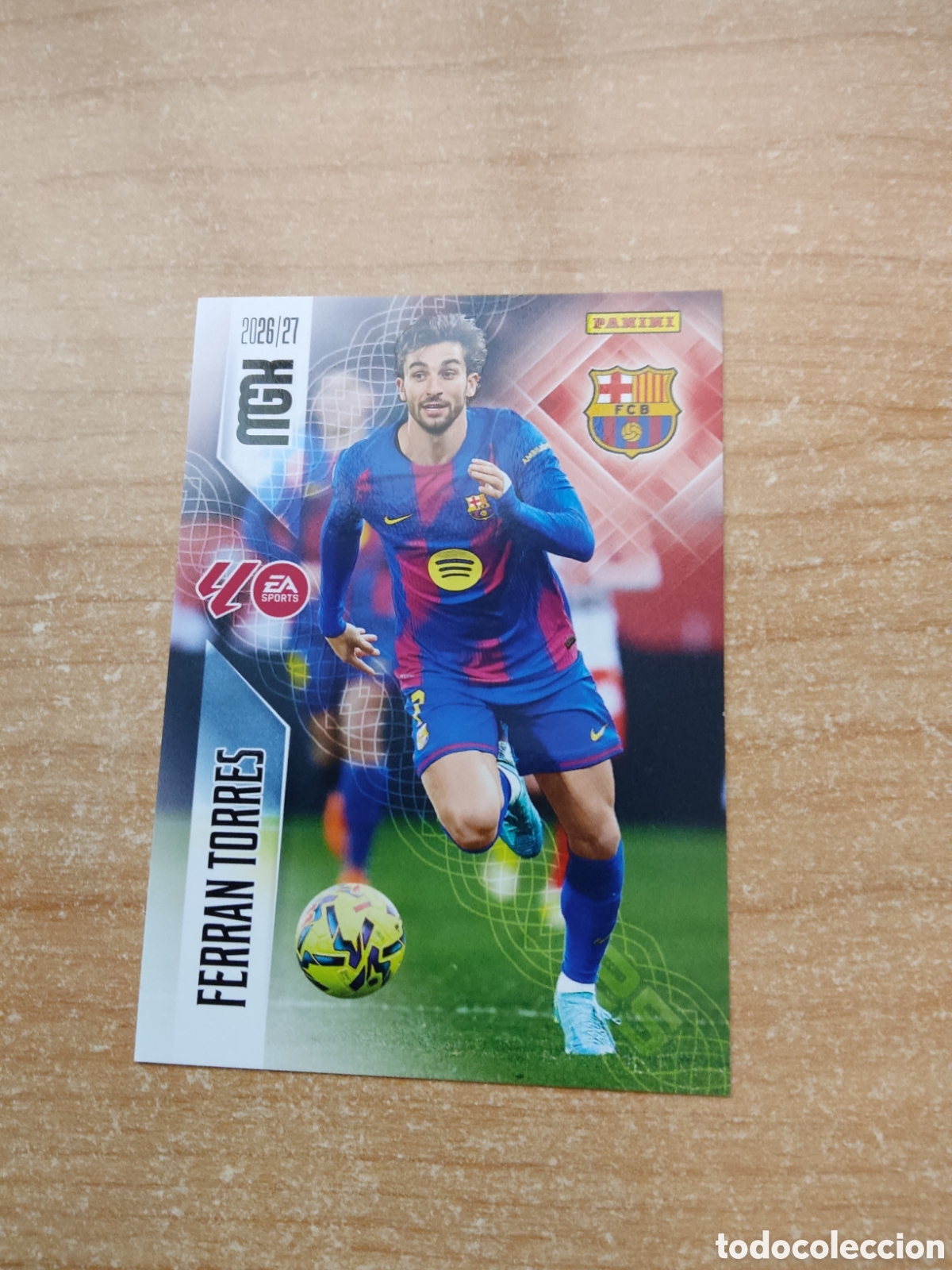 Cromos de f&uacute;tbol: 90 FERRAN TORRES BARCELONA MEGACRACKS 2026 2027