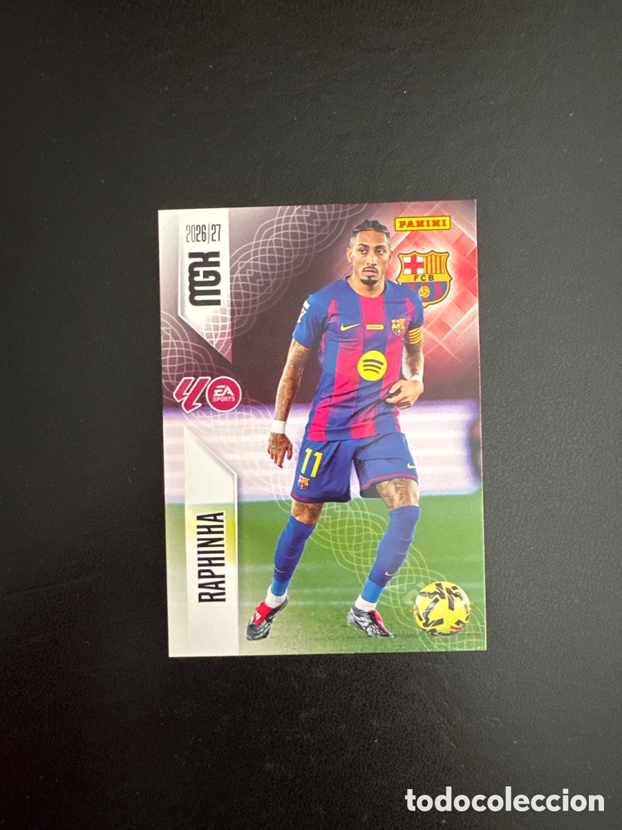 Cromos de f&uacute;tbol: RAPHINHA BARCELONA N&Uacute;MERO 88 MEGACRACKS 2026 2027