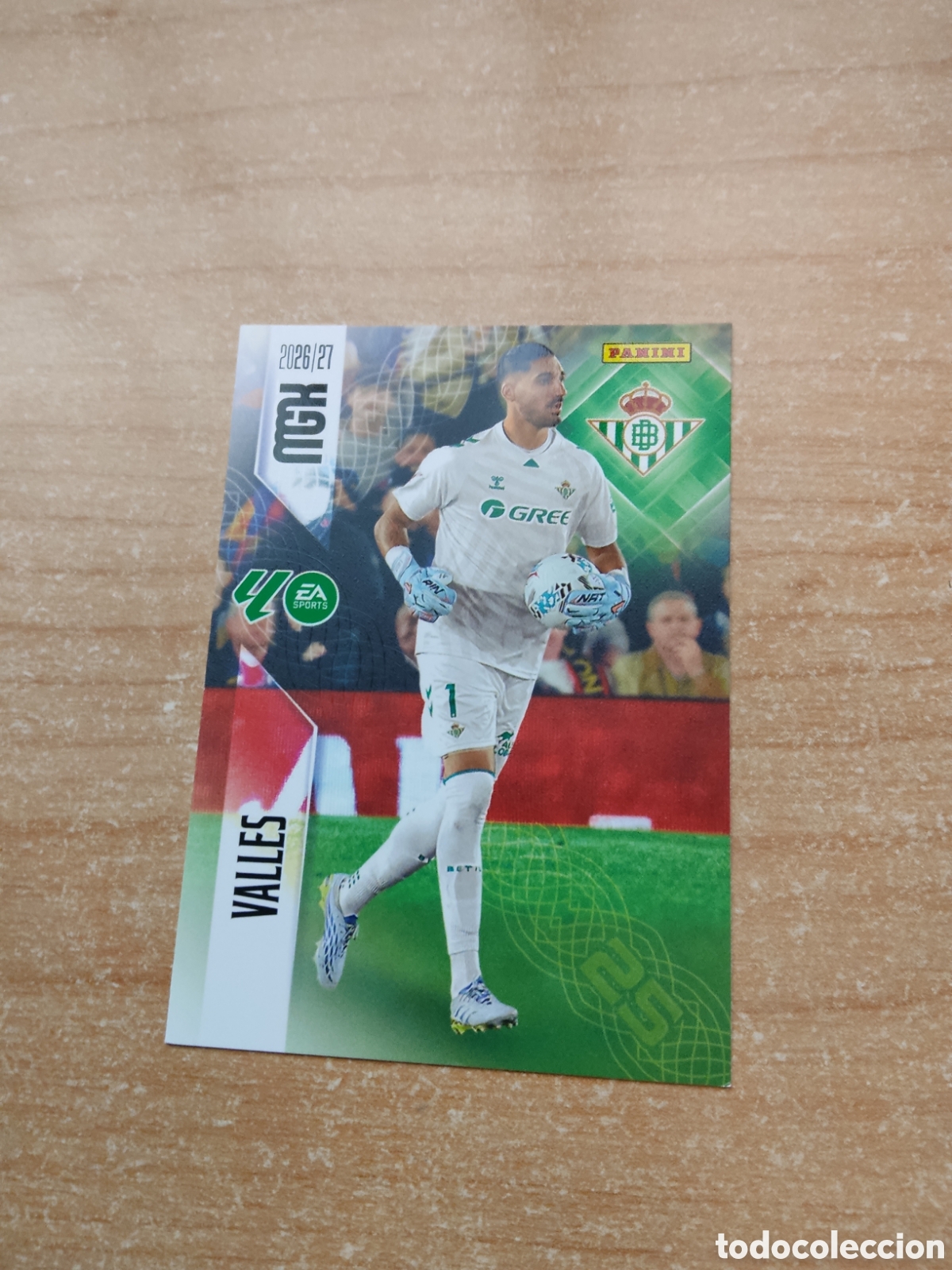 Cromos de f&uacute;tbol: 92 VALLES REAL BETIS MEGACRACKS 2026 2027
