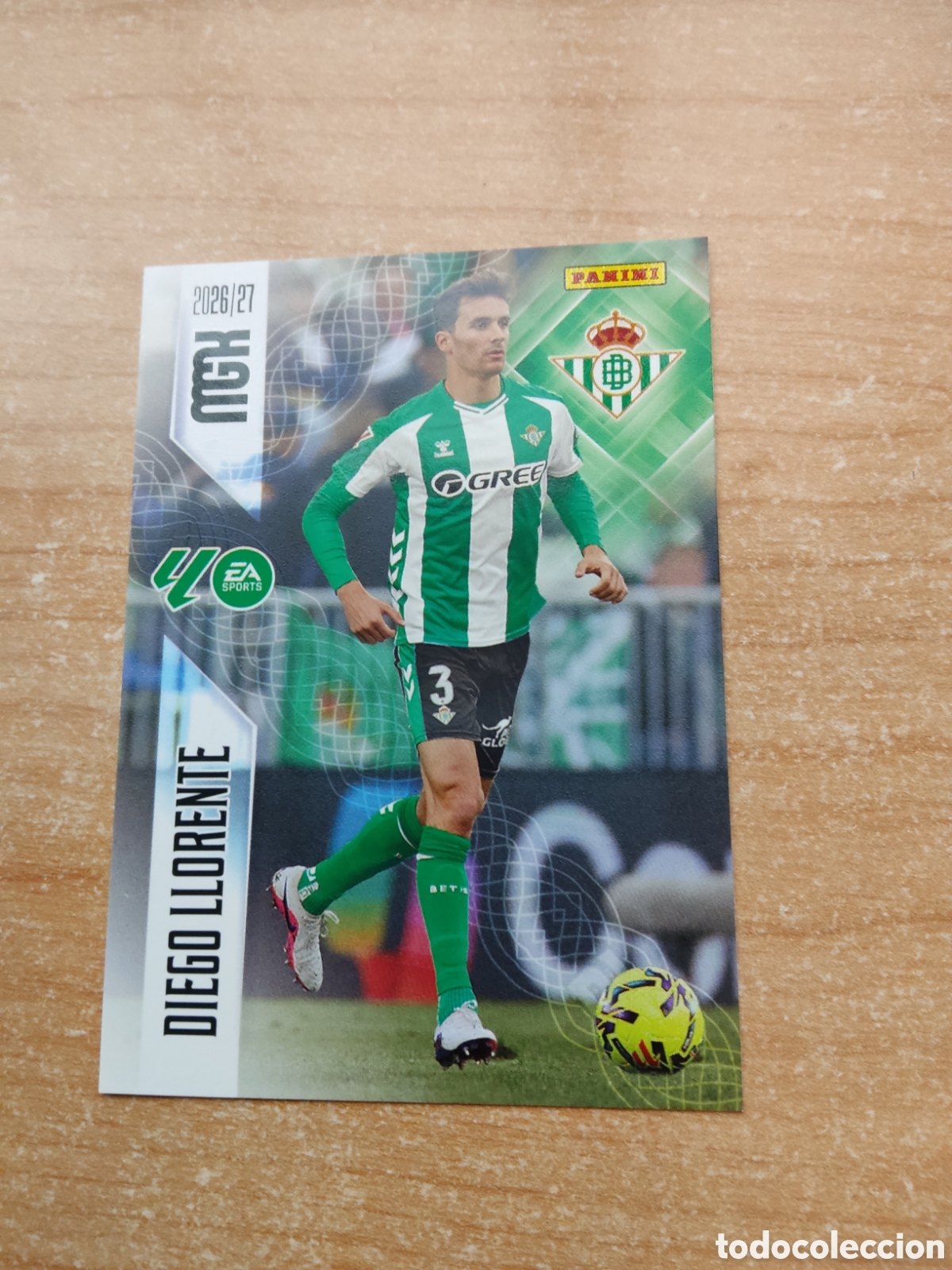 Cromos de f&uacute;tbol: 96 DIEGO LLORENTE REAL BETIS MEGACRACKS 2026 2027