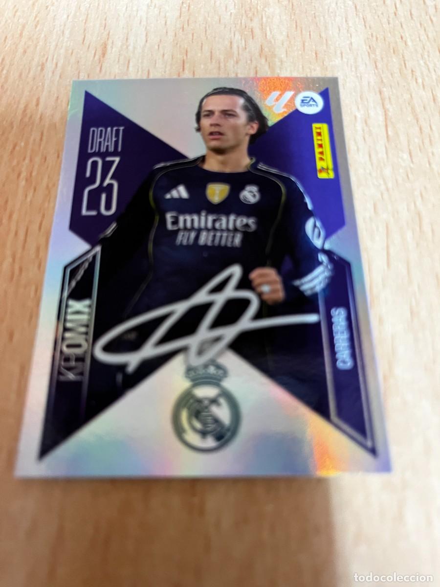 Cromos de f&uacute;tbol: LIGA ESTE 2026 2027 26 27 PANINI N&ordm; K15 CARRERAS REAL MADRID DRAFT 23 KROMIX