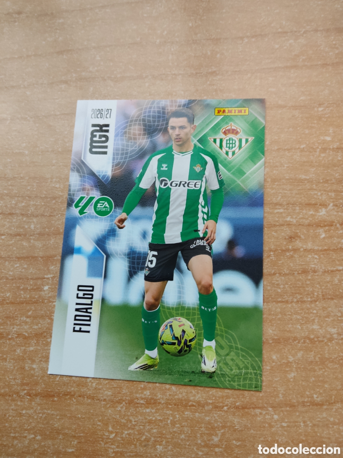 Cromos de f&uacute;tbol: 101 FIDALGO REAL BETIS MEGACRACKS 2026 2027