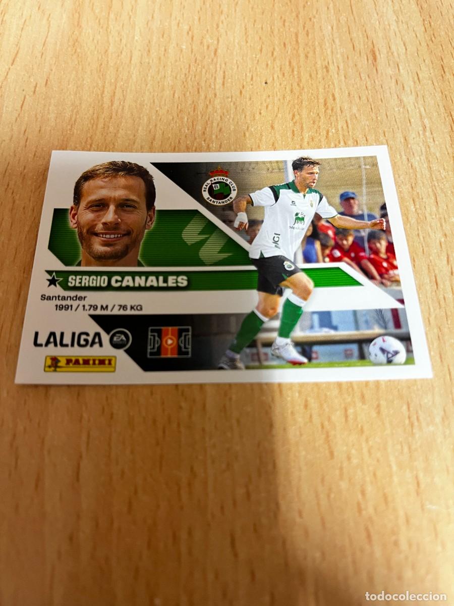 Cromos de f&uacute;tbol: LIGA ESTE 2026 2027 26 27 PANINI N&ordm; 1 SERGIO CANALES RACING DE SANTANDER FICHAJE