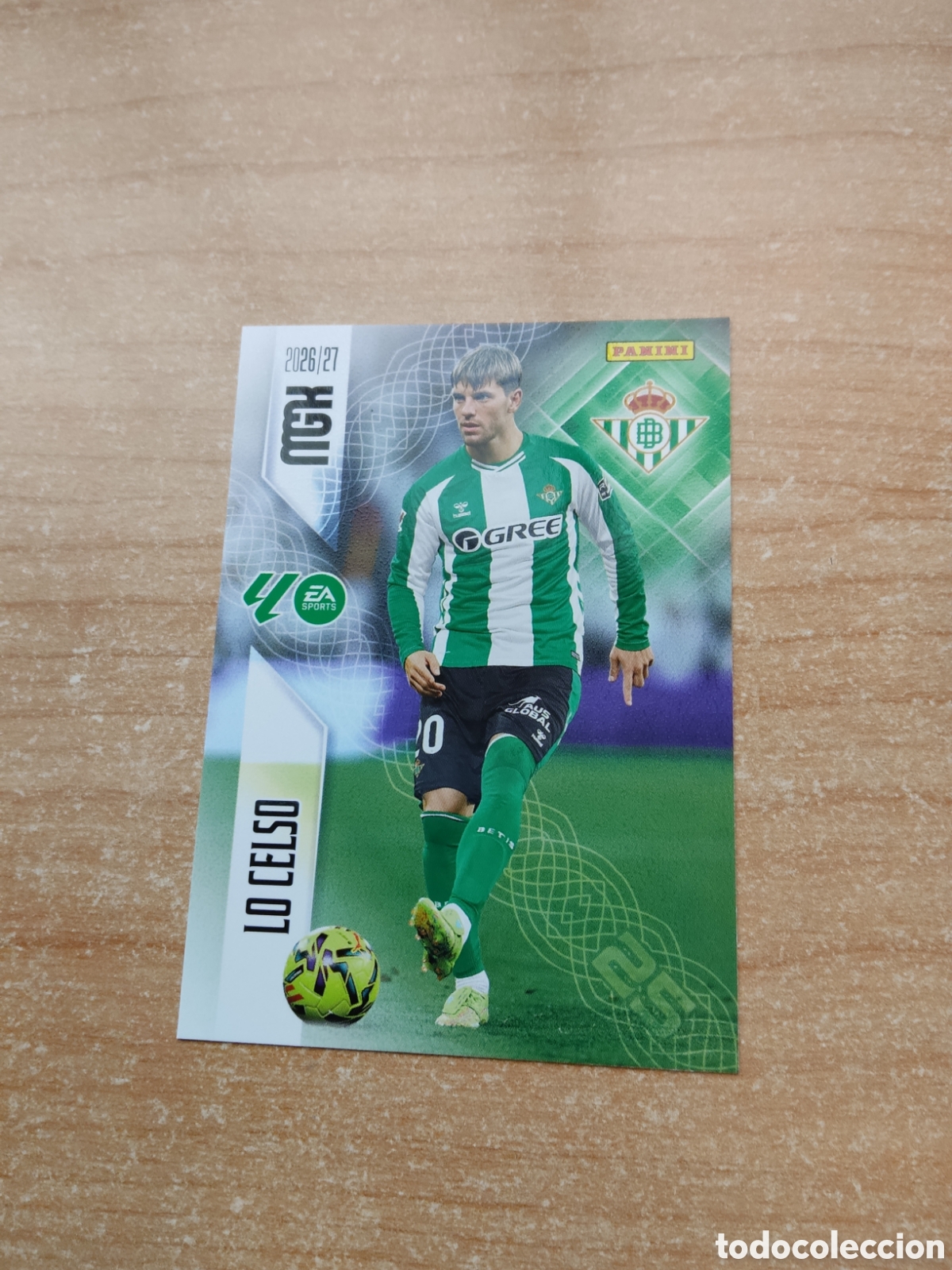 Cromos de f&uacute;tbol: 103 LO CELSO REAL BETIS MEGACRACKS 2026 2027