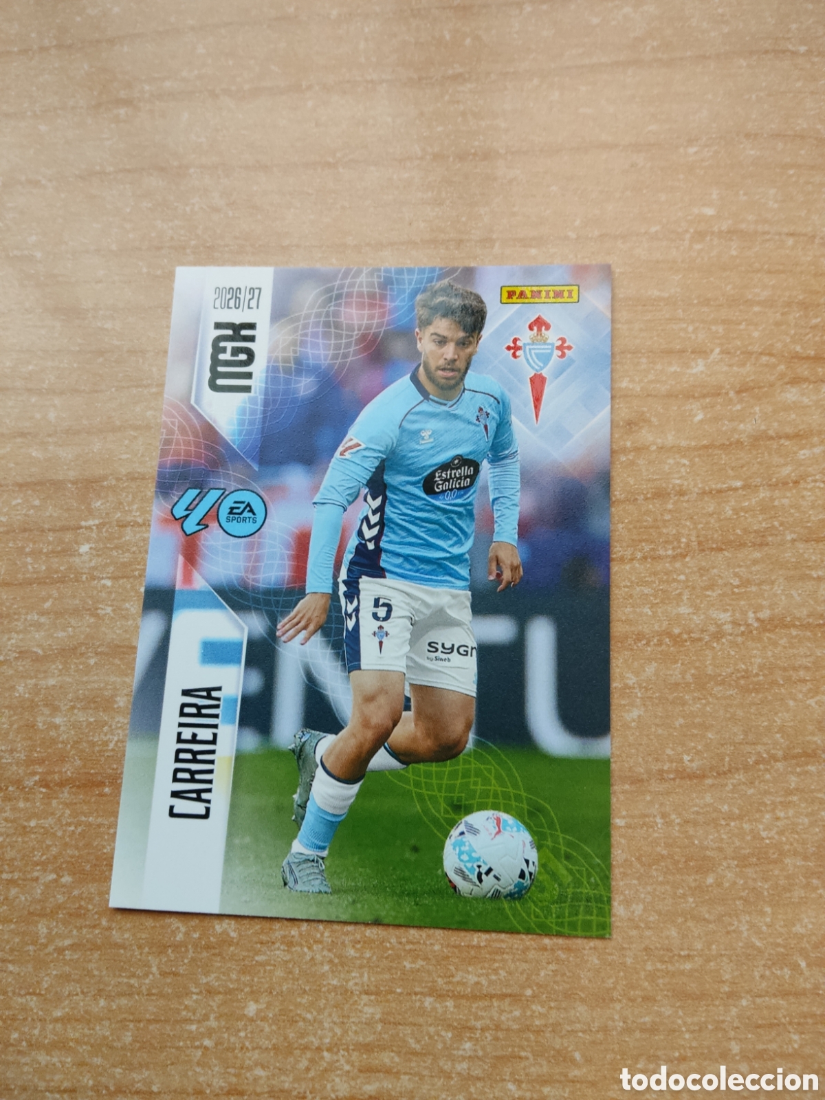 Cromos de f&uacute;tbol: 117 CARREIRA CELTA VIGO MEGACRACKS 2026 2027