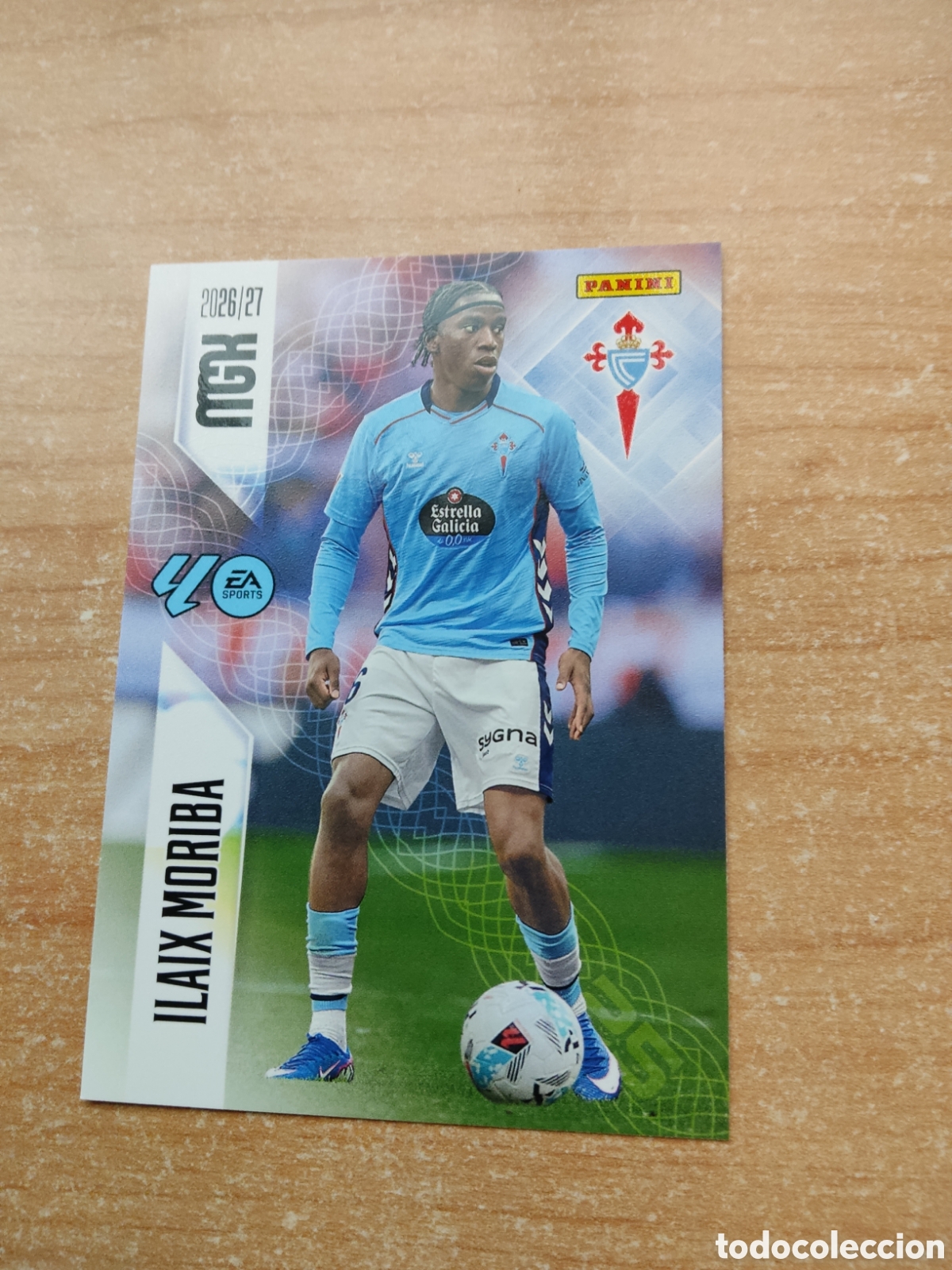 Cromos de f&uacute;tbol: 118 ILAIX MORIBA CELTA VIGO MEGACRACKS 2026 2027